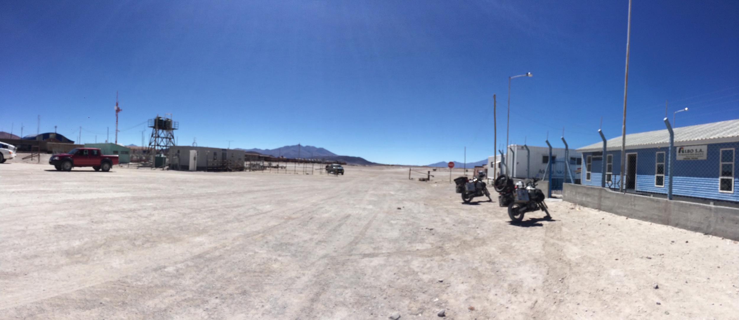 Bolivian Border post at Ollague