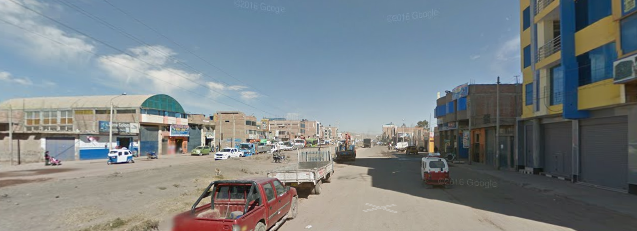 Google street view of Juliaca's 'ring road' (on a good day)