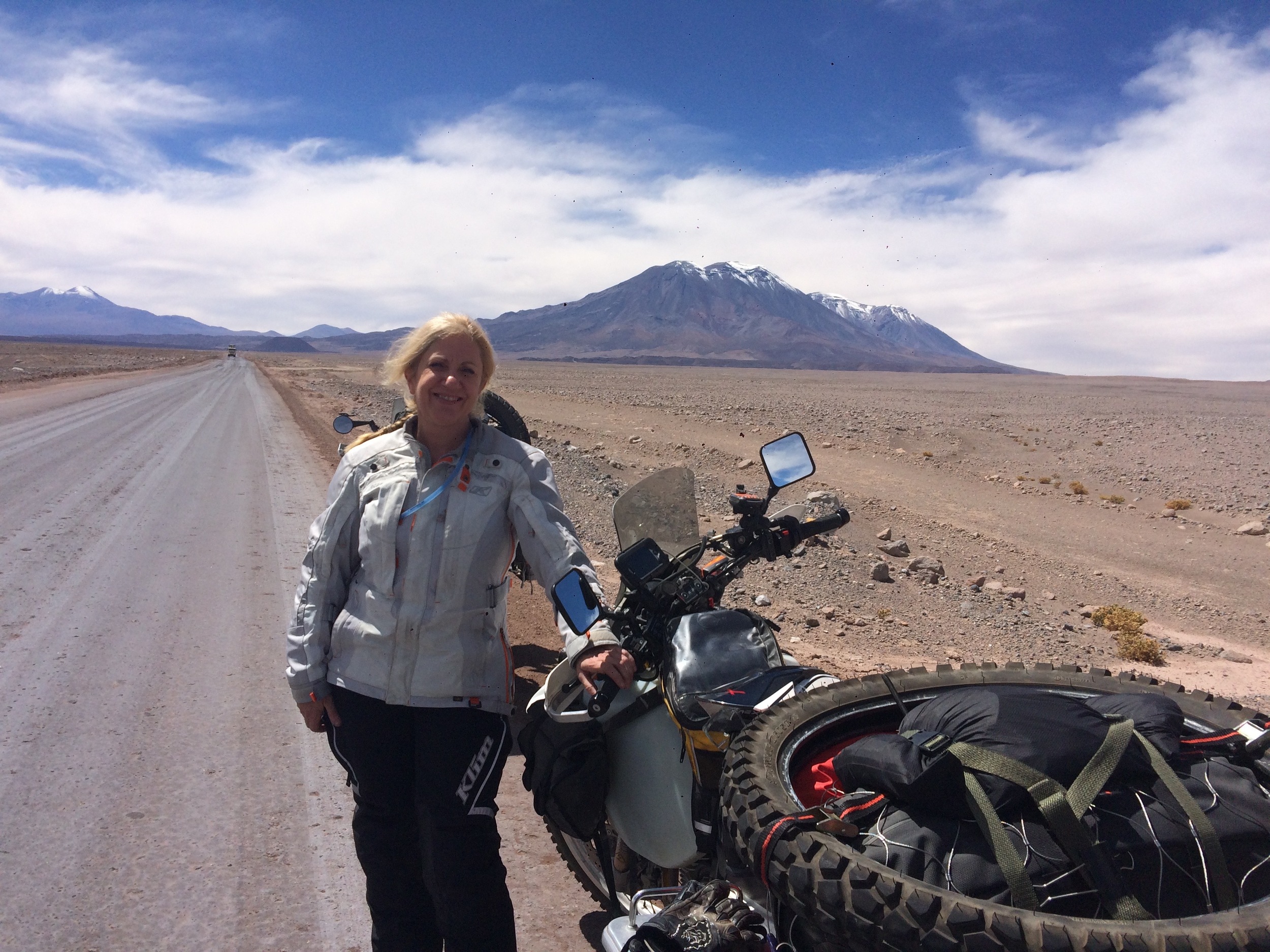 On the road to the Bolivian border, from Chile