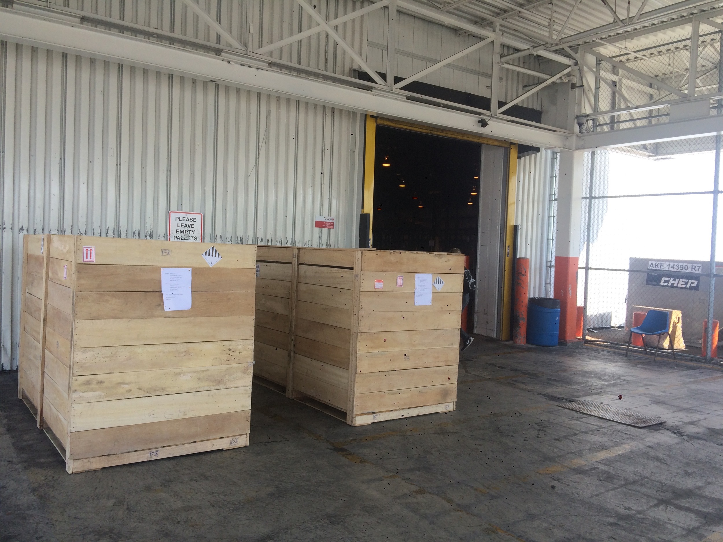 2 Crates, good start!