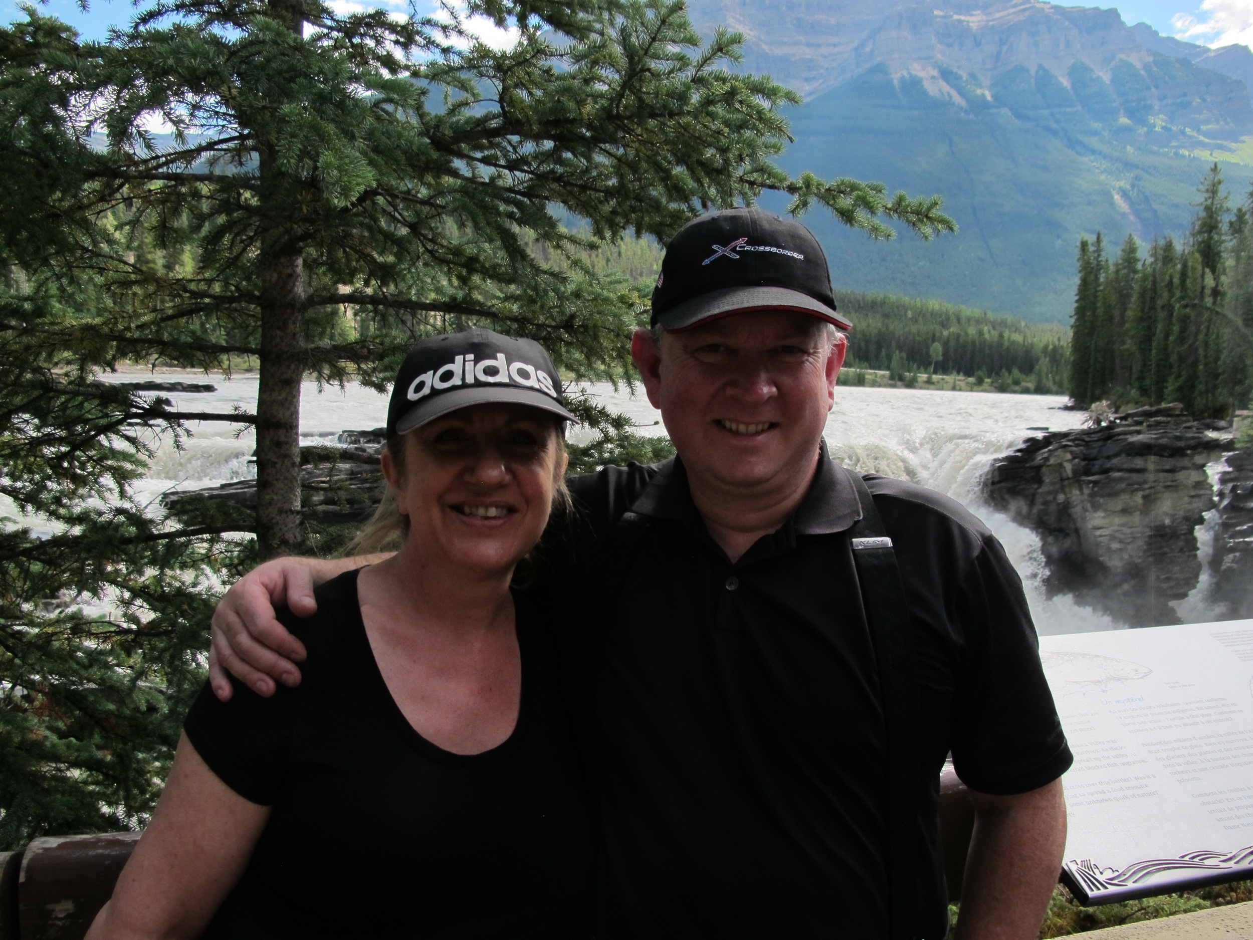 Athabasca falls, Jasper Nat Park
