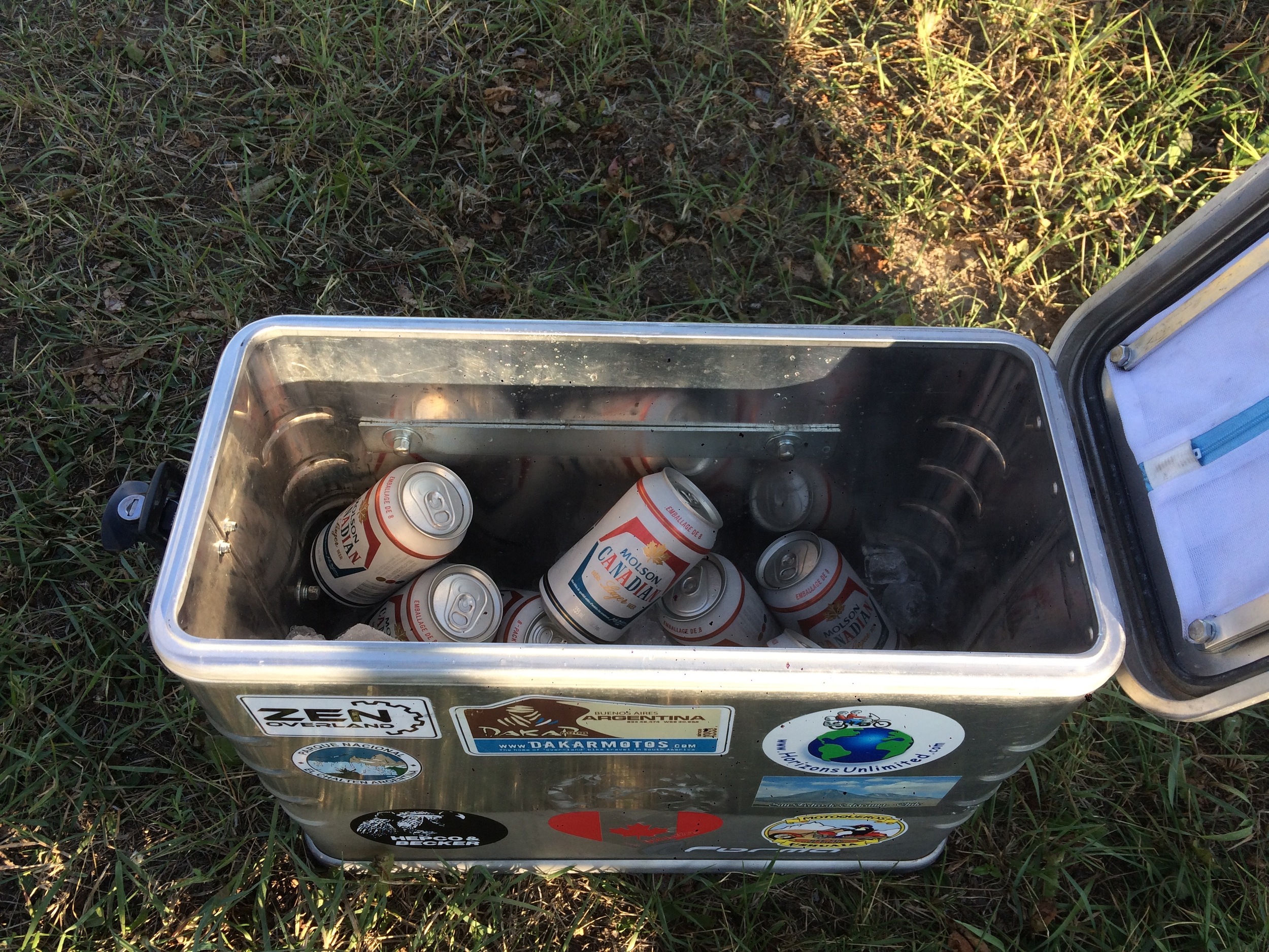 A Pannier makes a good esky