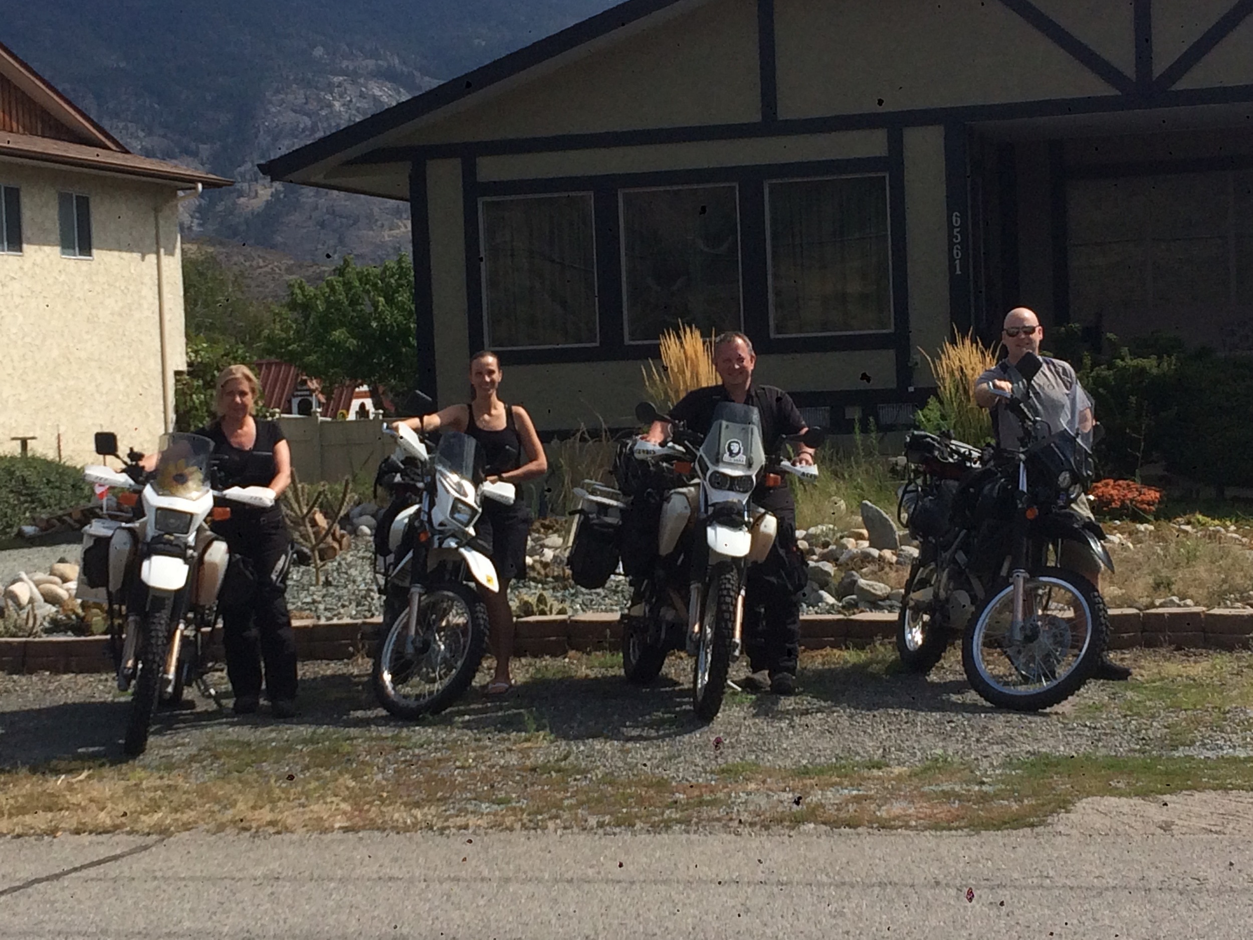 Sally, Cecilia, Jeff and Shawn and the 4 mighty DR's!