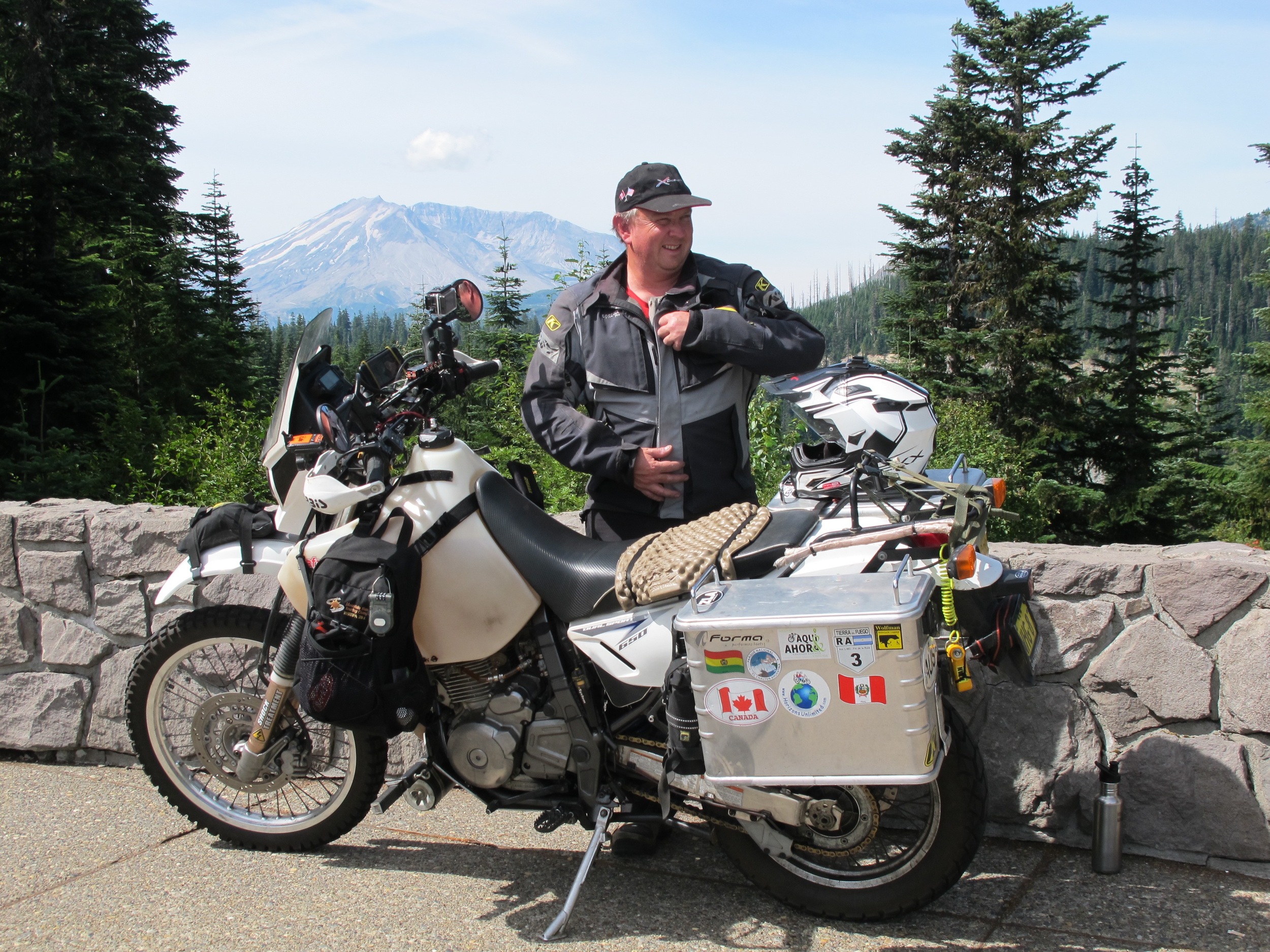 Mt St.Helens in the background