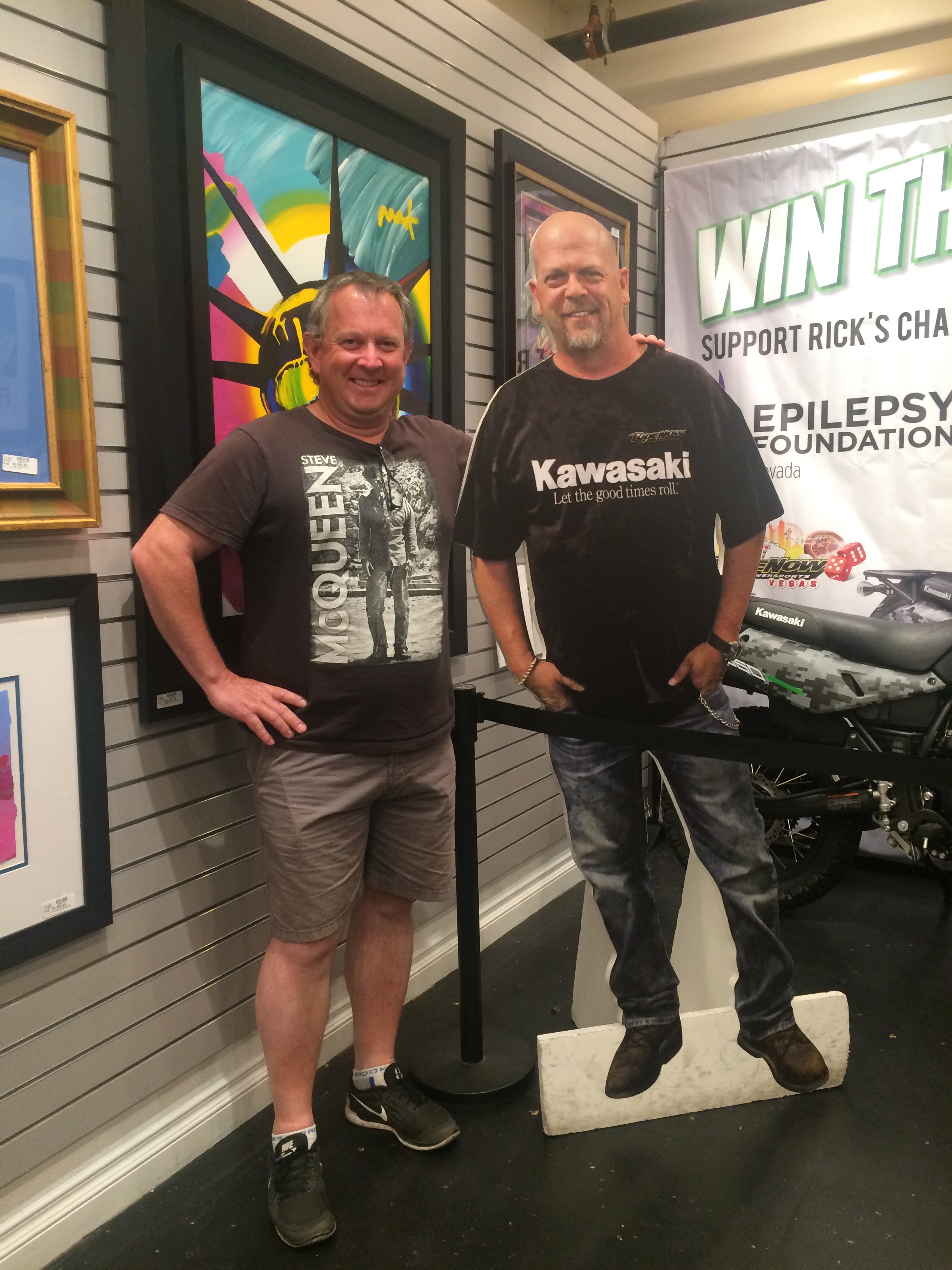 Jeff with a Pawn Star!
