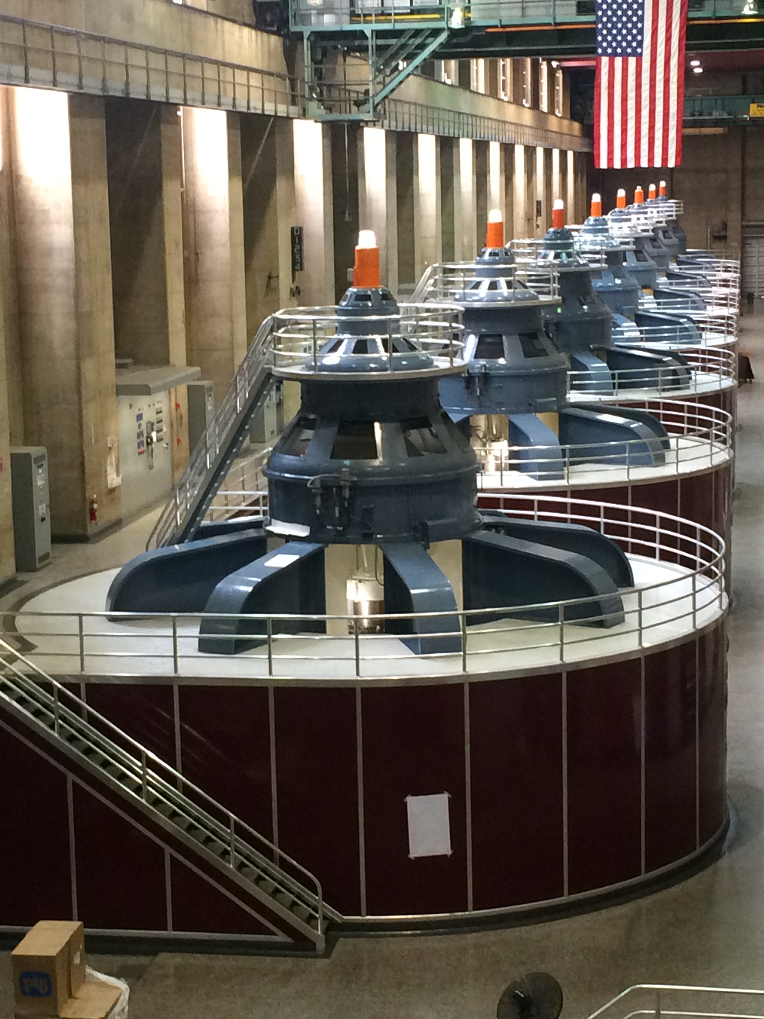 Hoover Dam generators.