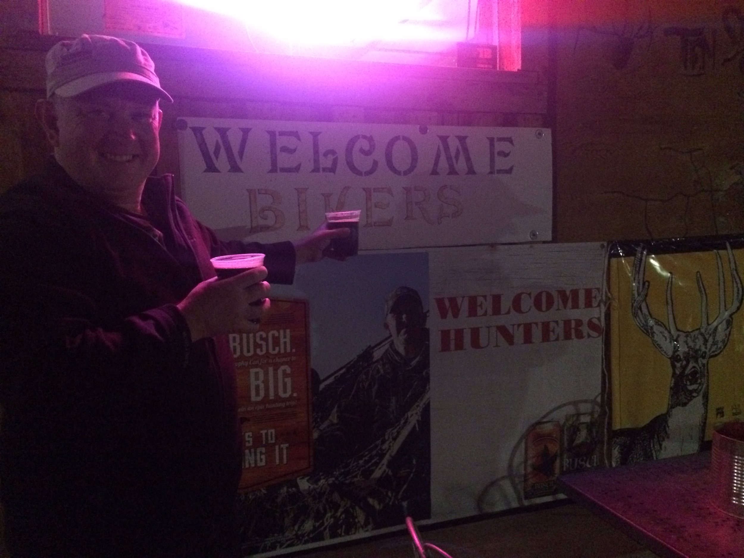 Bikers Welcome (and hunters)