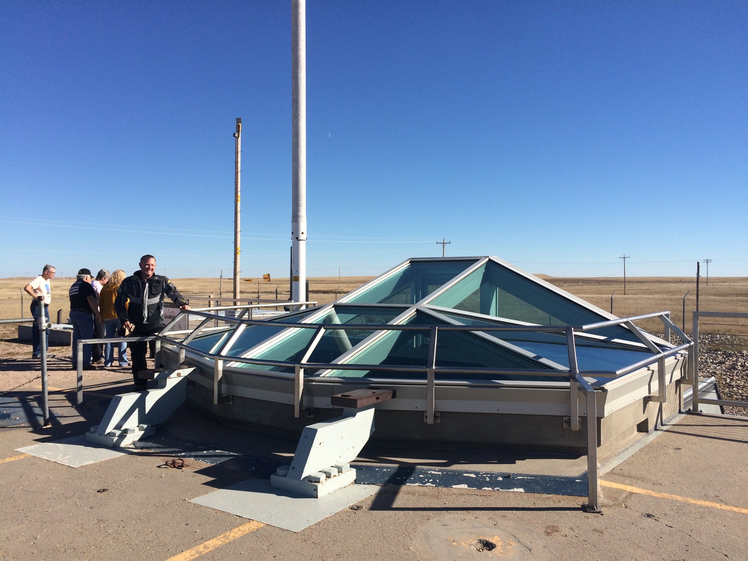 Top of the ICBM launch silo.
