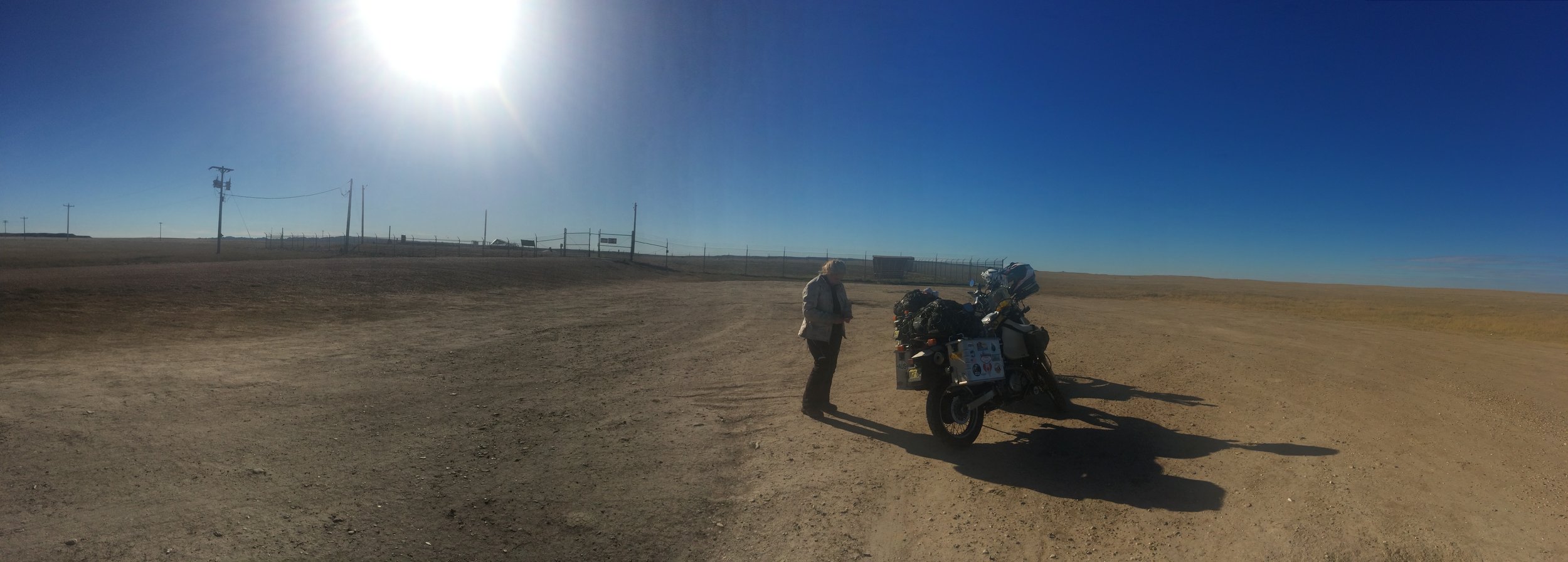 The ICBM launch site - 1000 of these around.