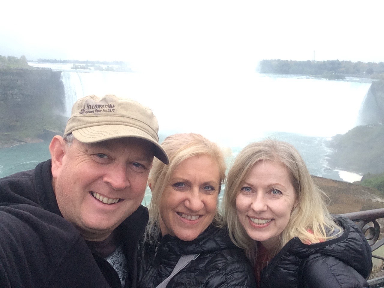 Niagra Falls with Lee-ann.