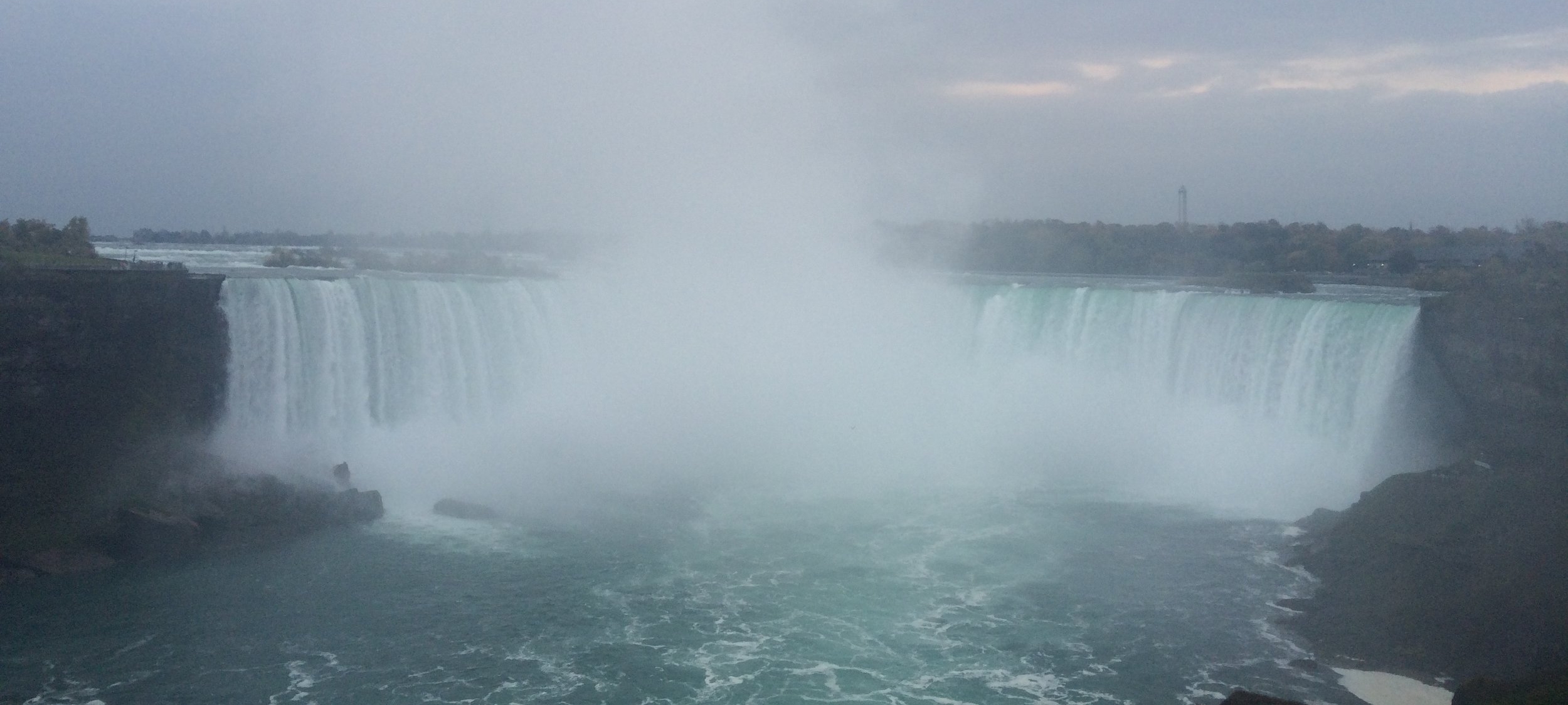 Niagra Falls - the Canadian Side - Horseshoe Falls