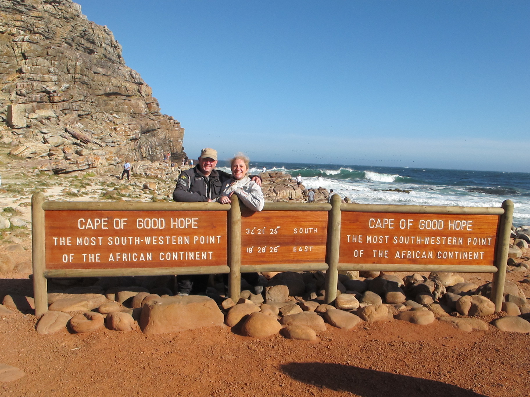 It's not, however the most southerly point, that's Cape Agulhas.