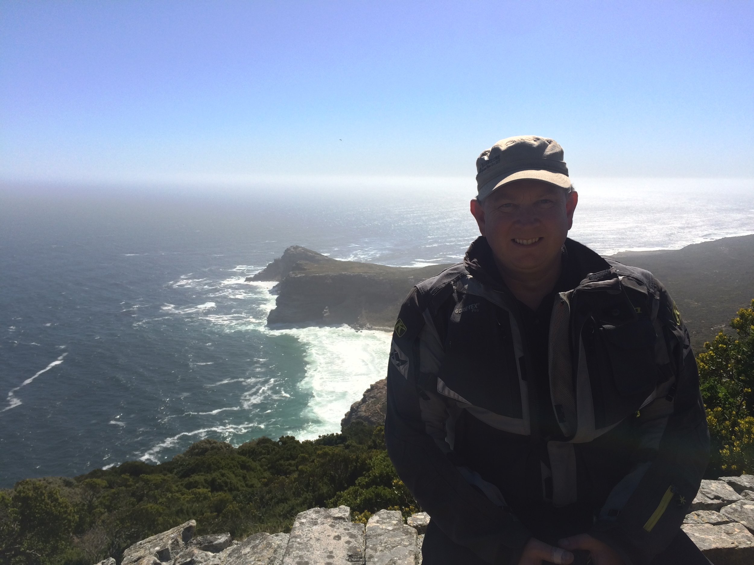 Looking over to the Cape of Good Hope