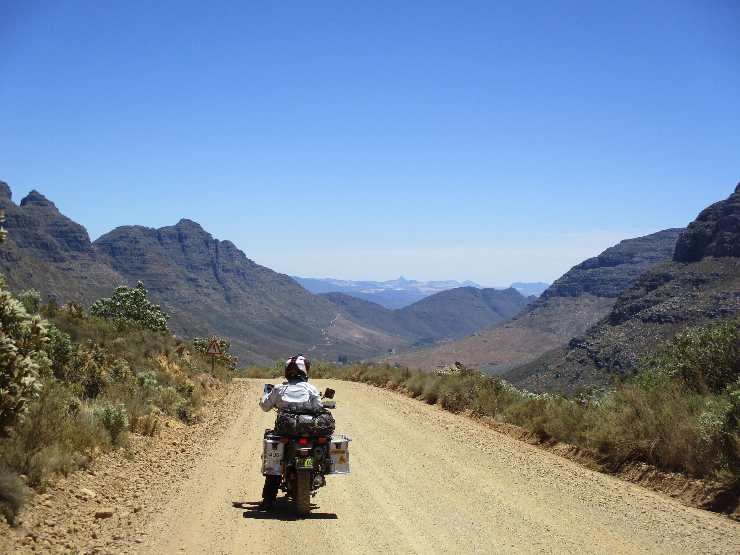 Magic....when you see the road twisting away through the mountains like that!