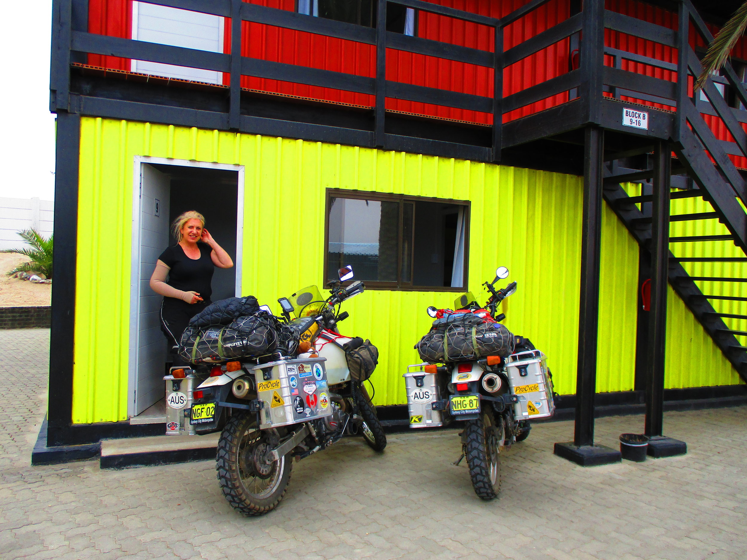 Our shipping container hotel