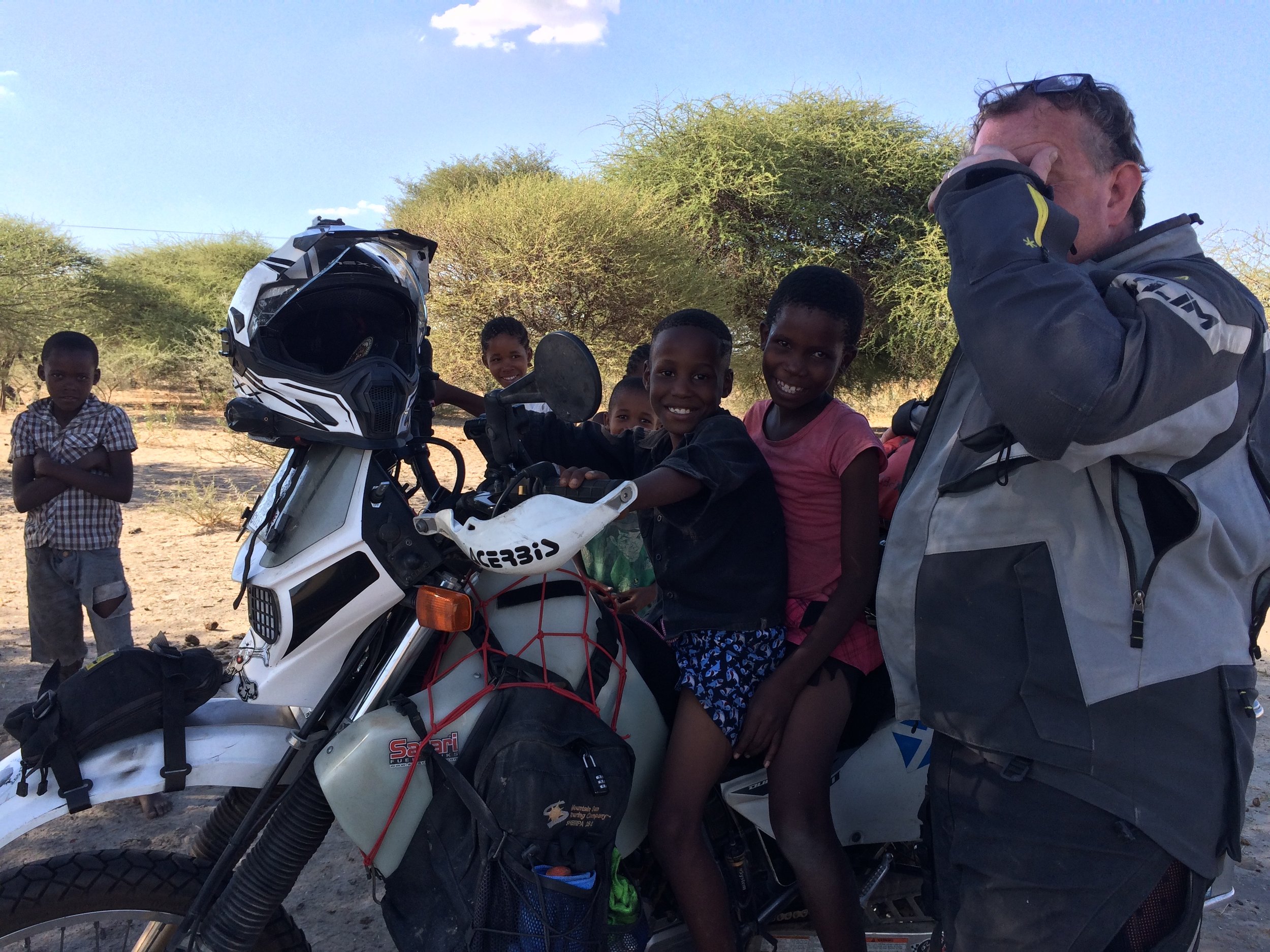 Oh no, kids on my bike!