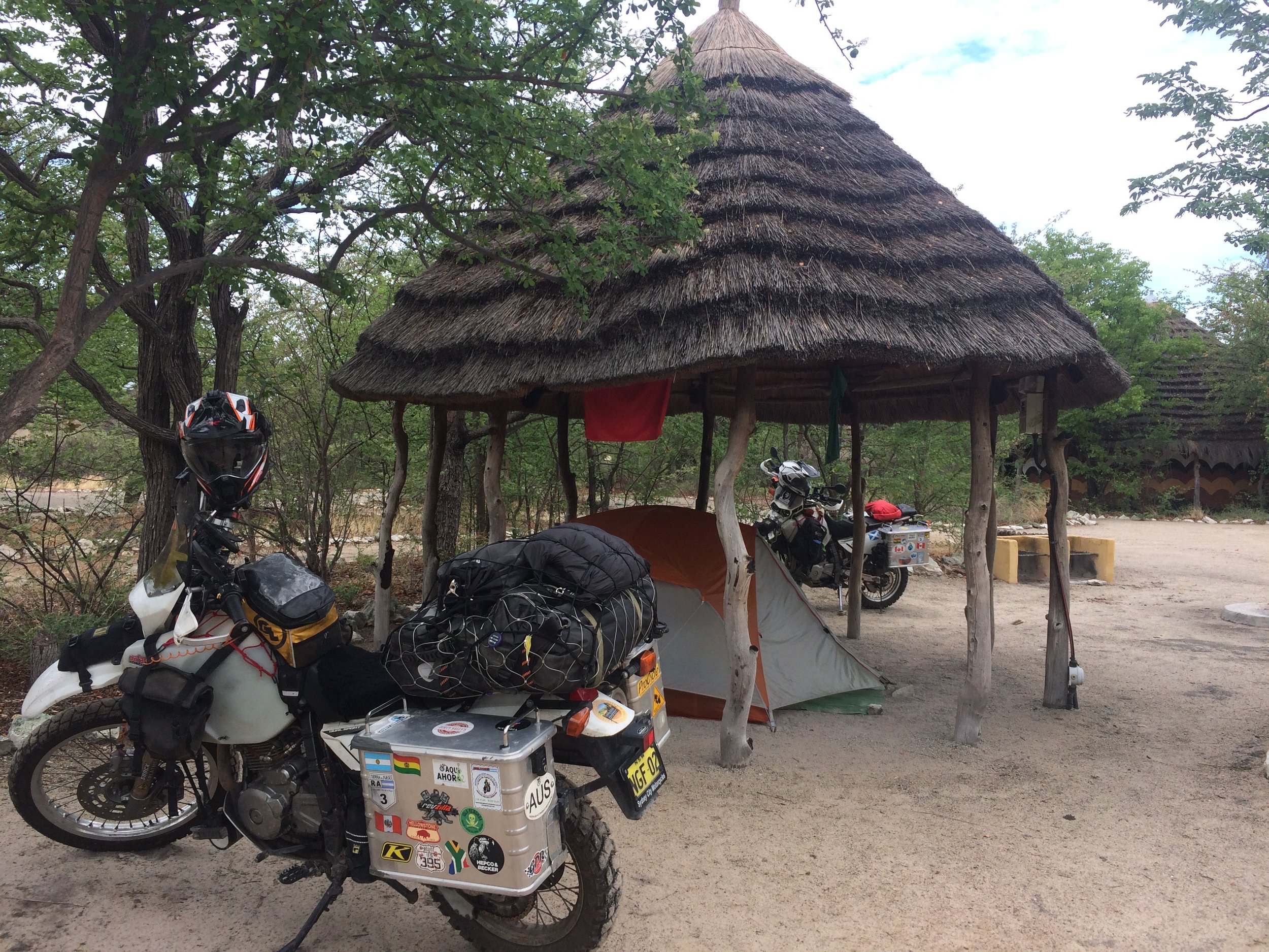 Camping at Plant Baobab