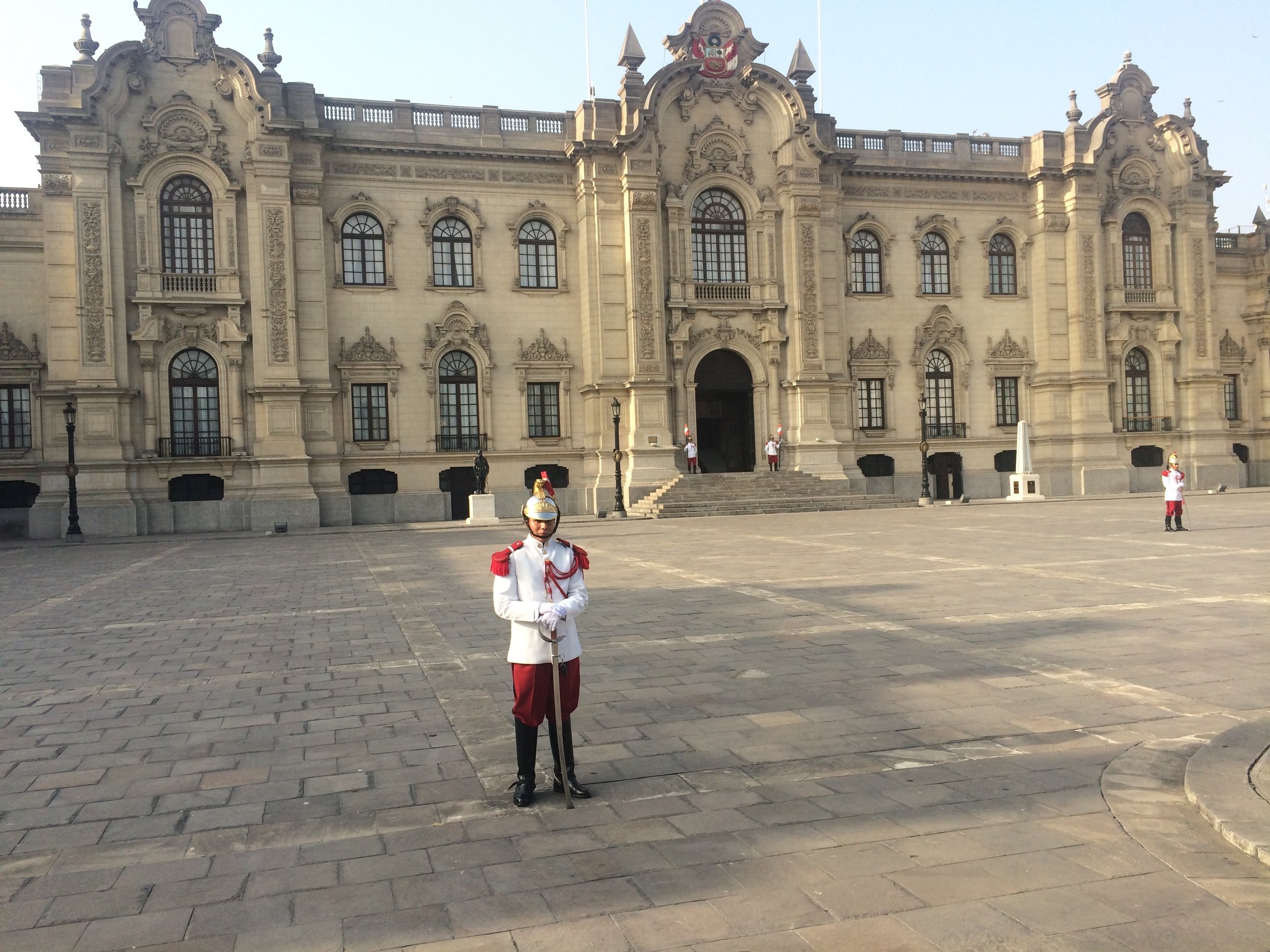 Precedential Palace in Plaza de Aramas.