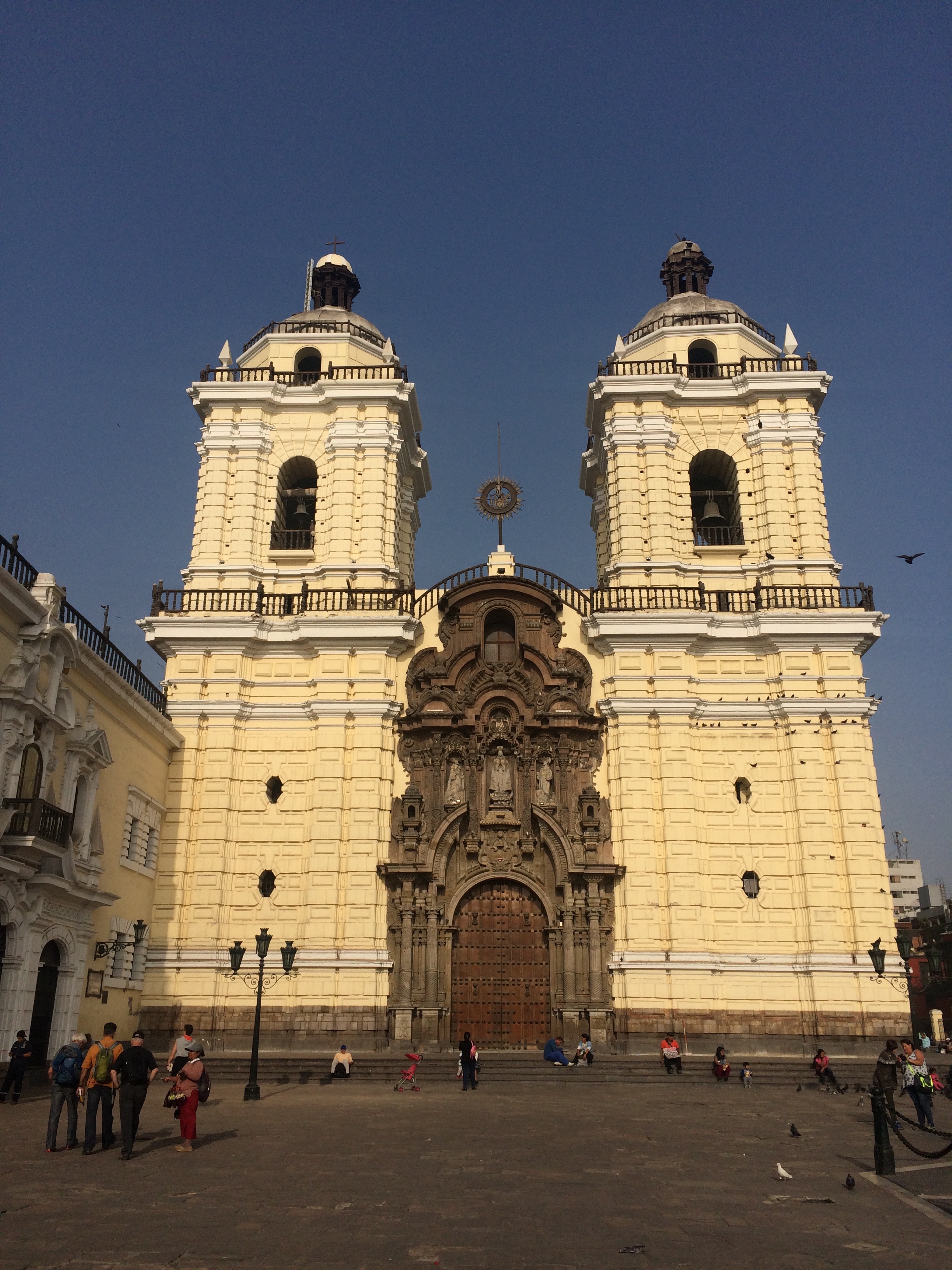 Basílica de San Francisco. It's a beautiful building, inside and out. 