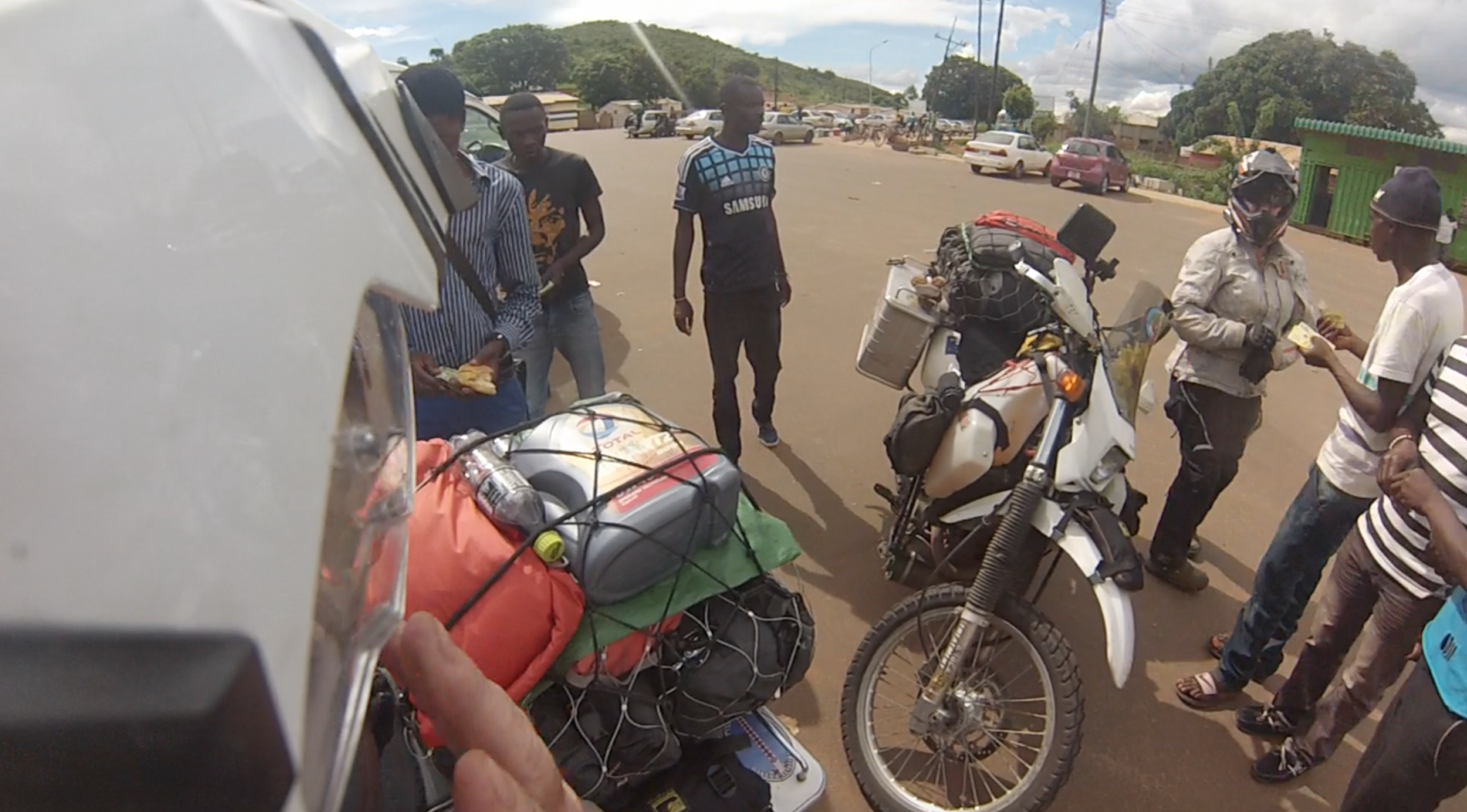Surrounded, at the Malawi border!