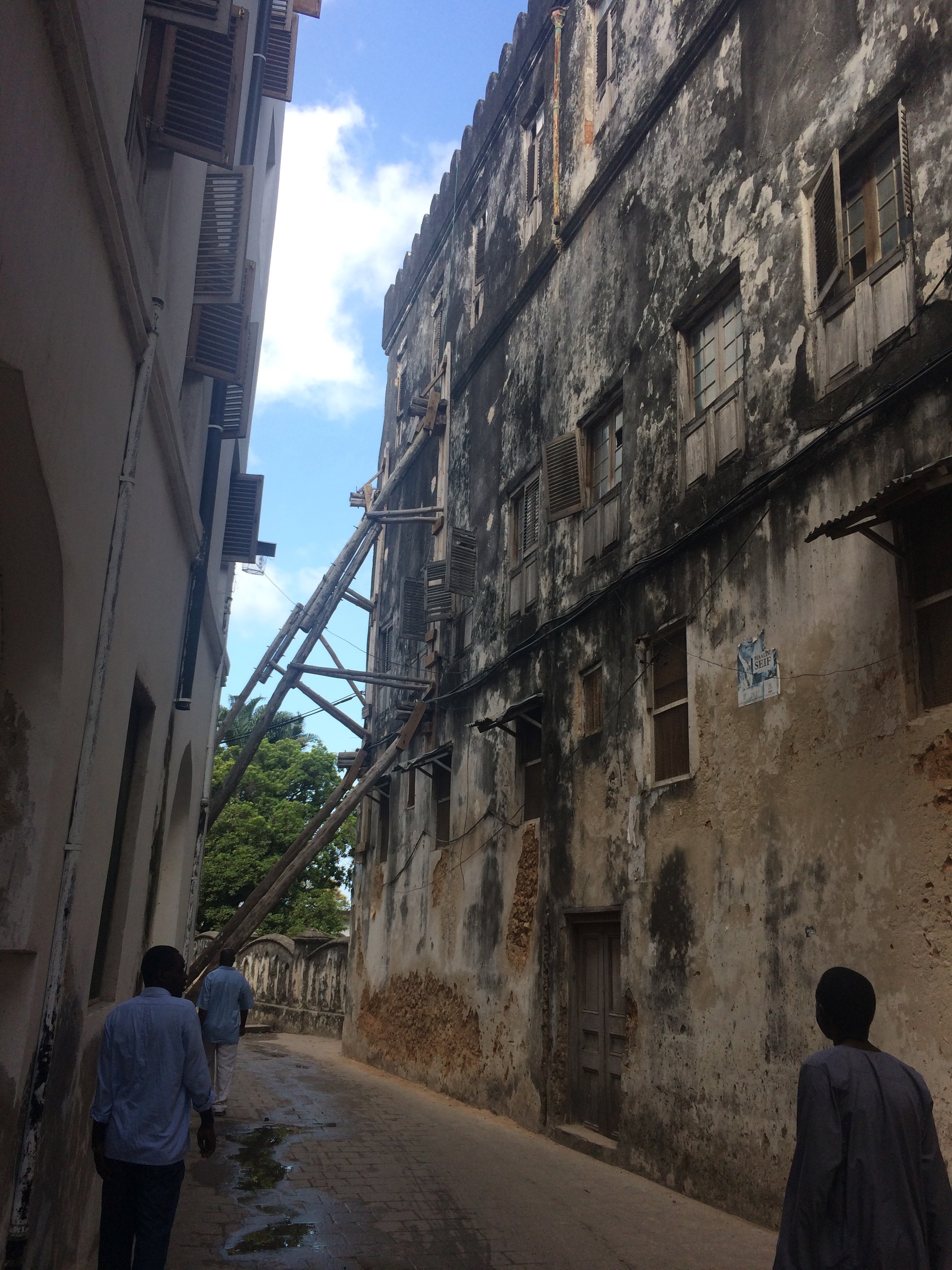 The Sultan's palace....unfortunately in a poor state of repair and will be demolished in the future