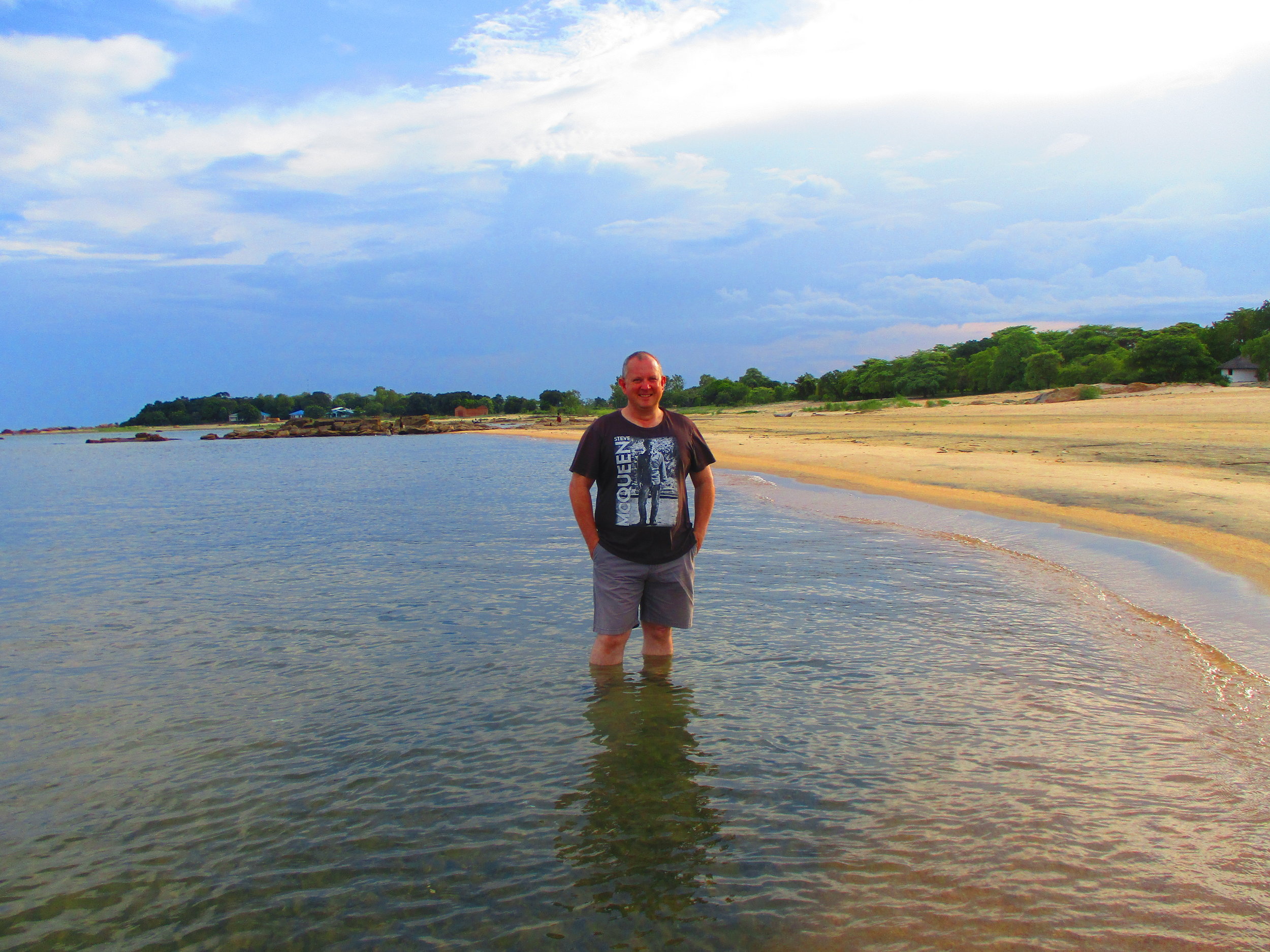 Lake Malawi, lovely although there are brain eating parasites in the water