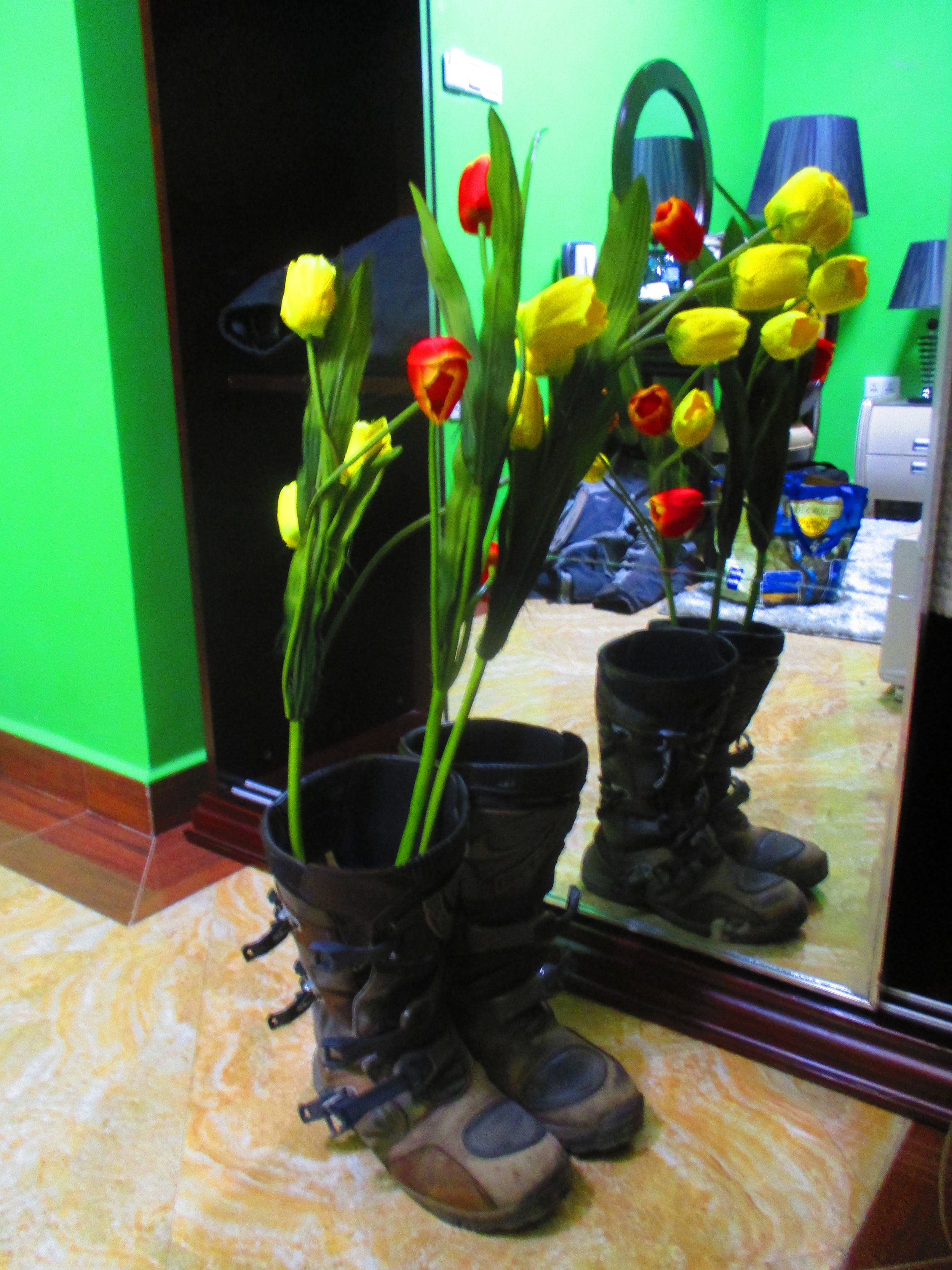 Boots smell all nice now