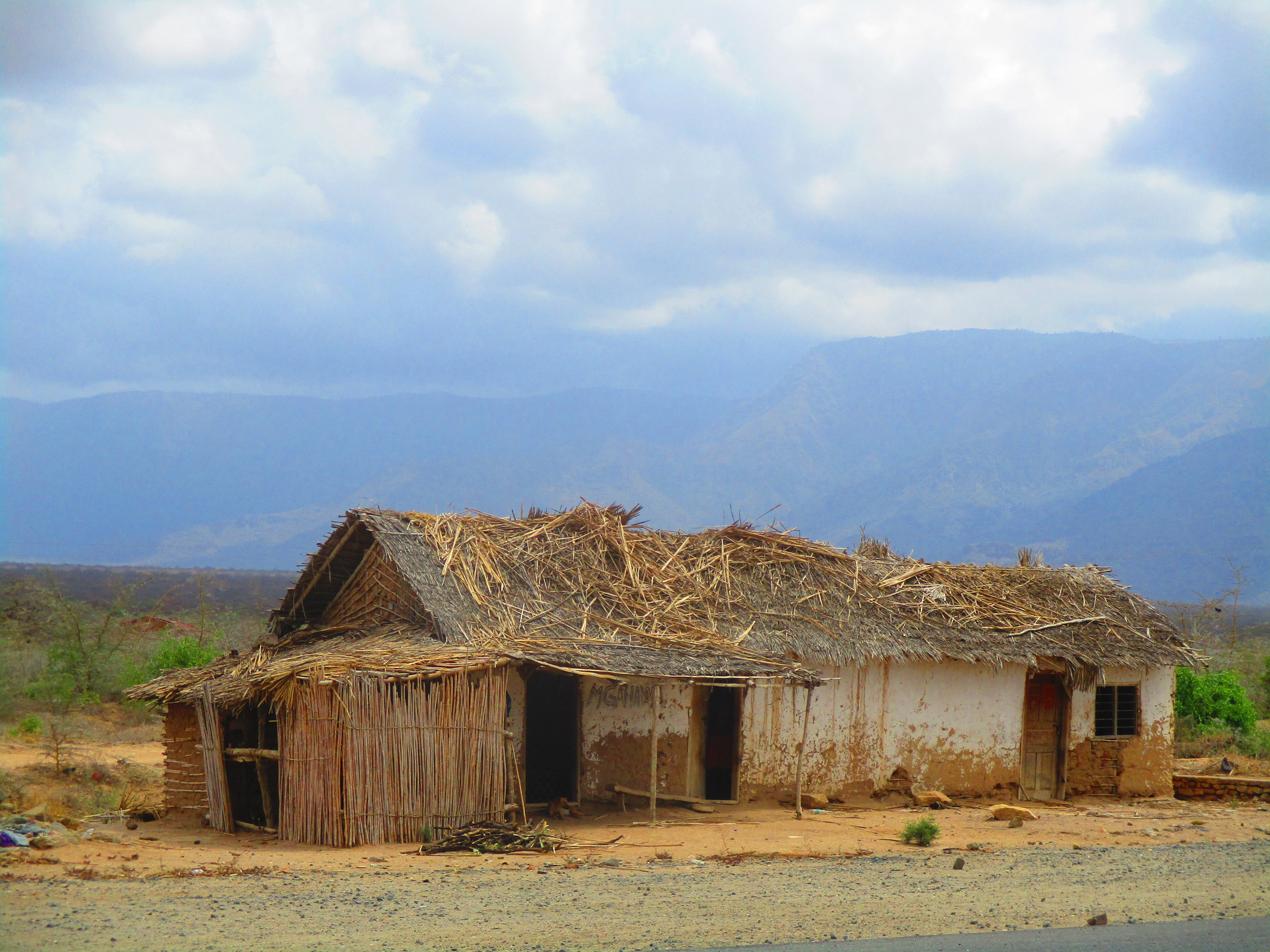 A house by the roadside