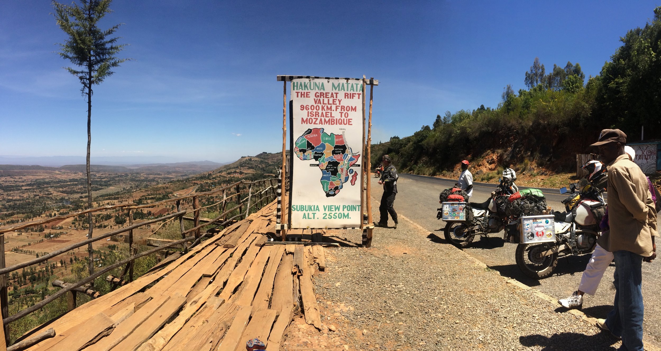 A view over the Great Rift Valley