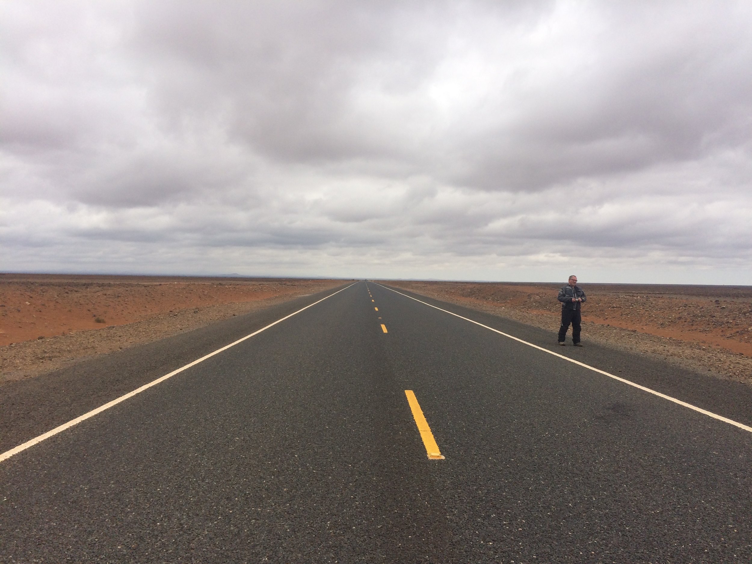 And now ... the beautiful Chinese tarmac Trans-African road