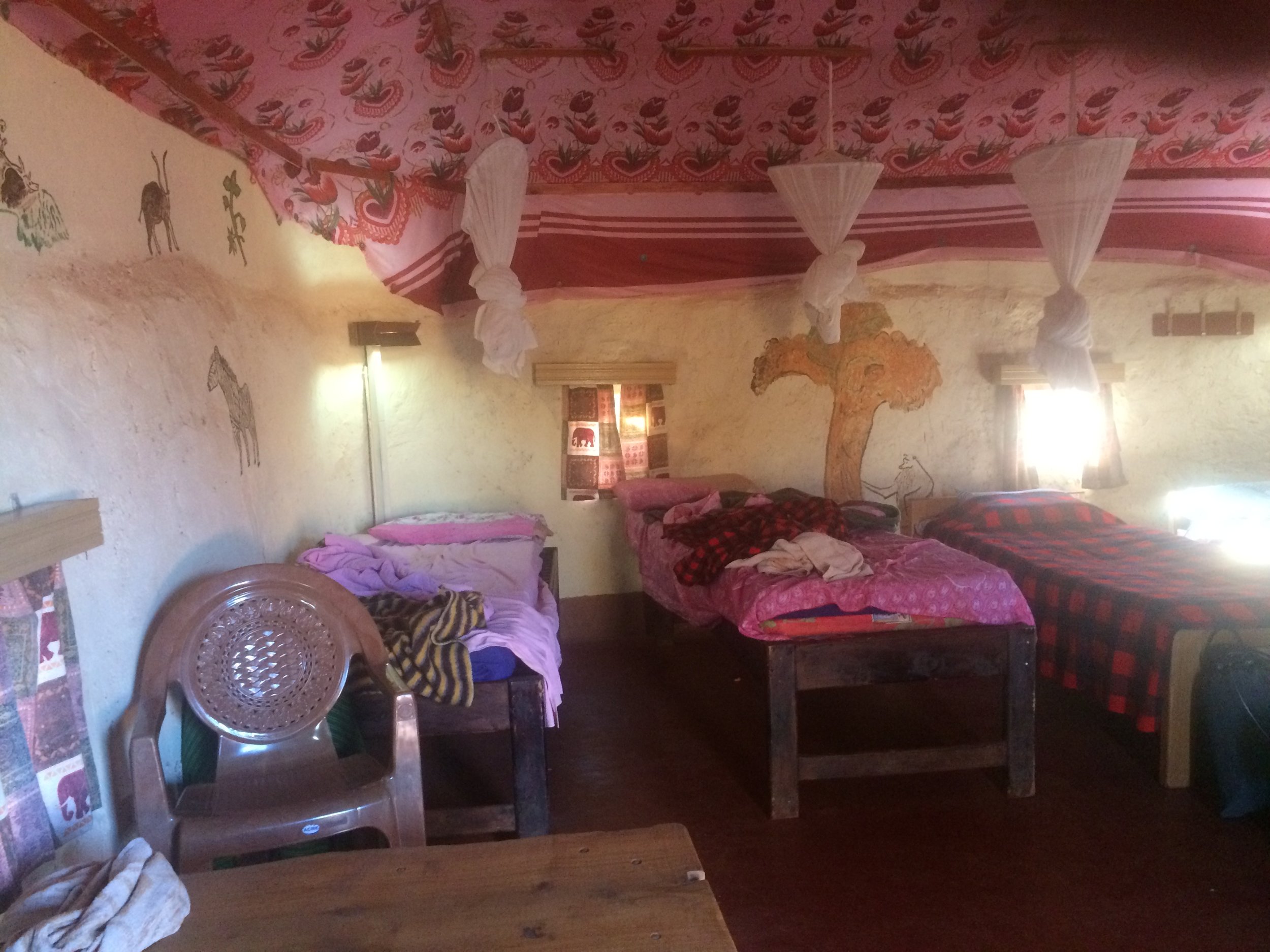 Camp Henry dorm beds