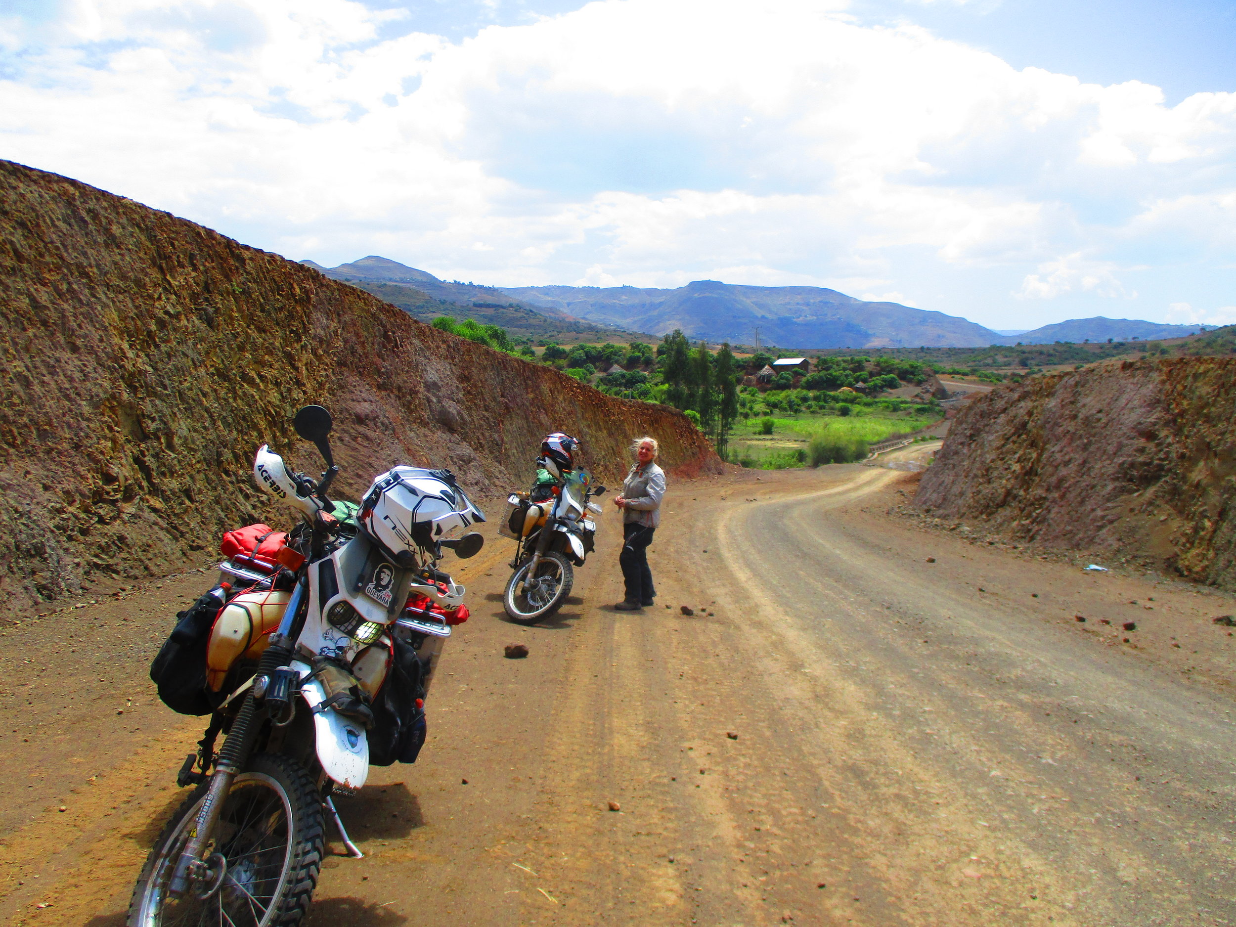 A good section of the Lalibela Road