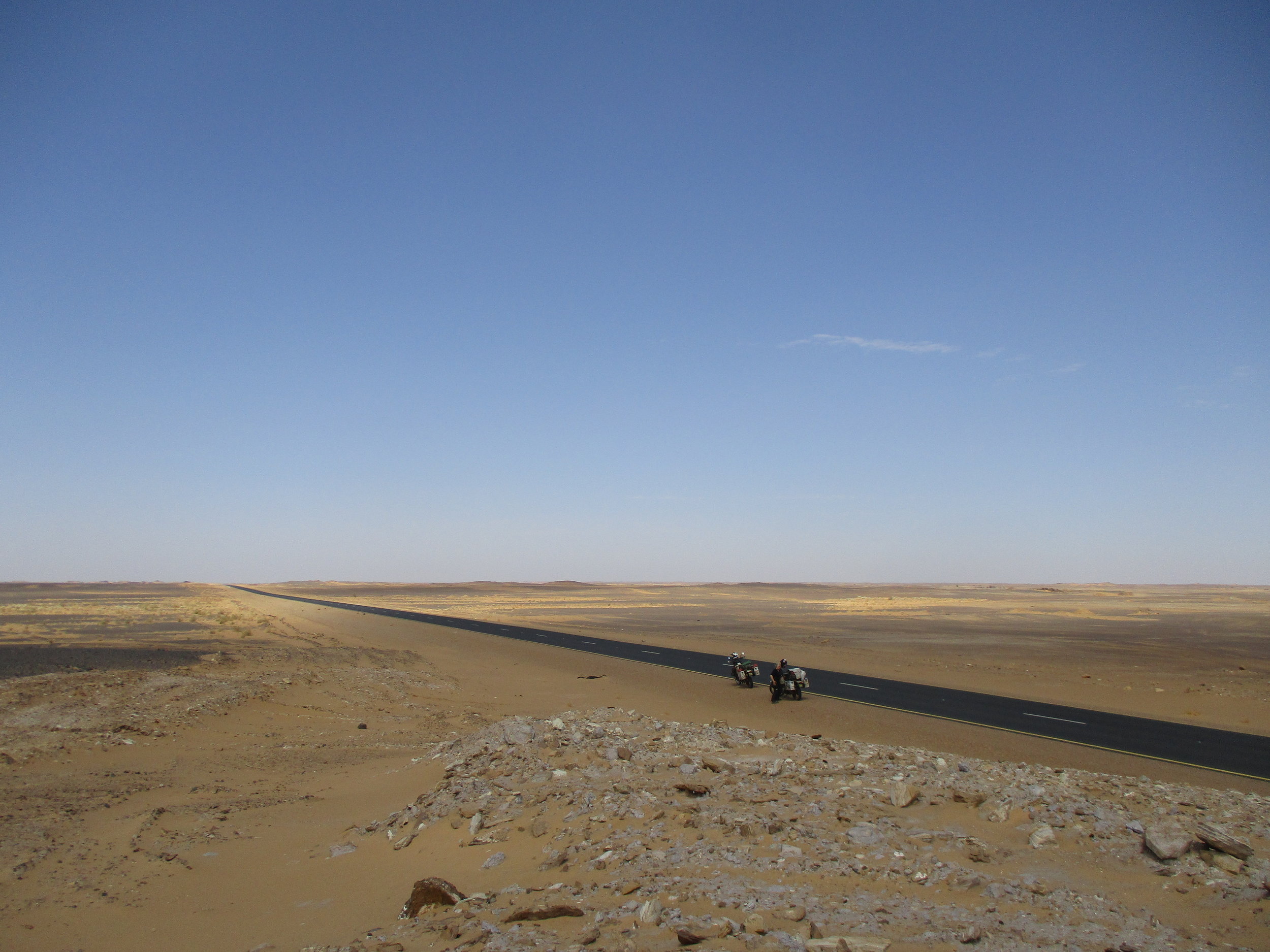 Desert Road from Karima to Dongola