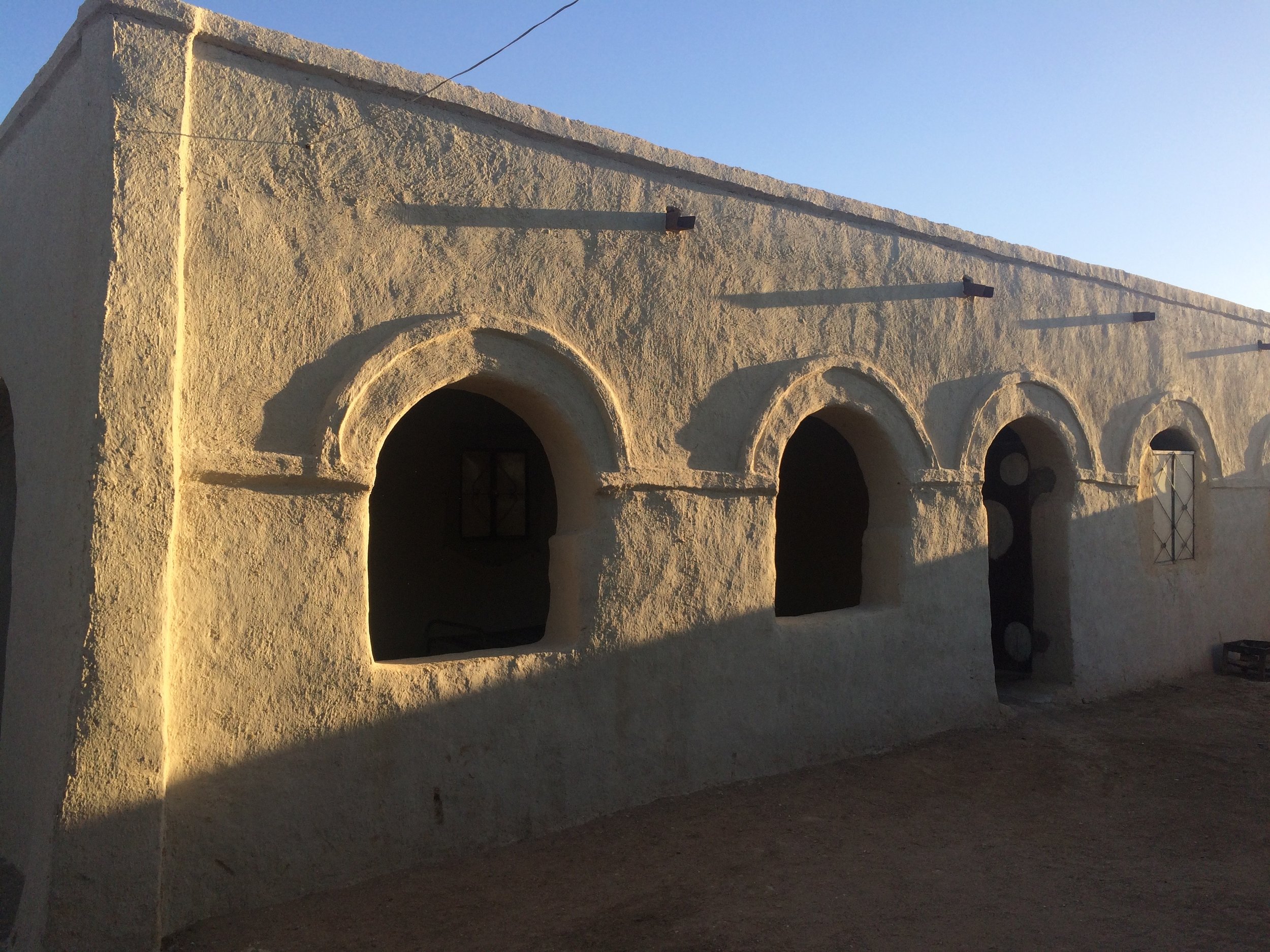 Soleb Guesthouse courtyard - looks nice doesn't it?