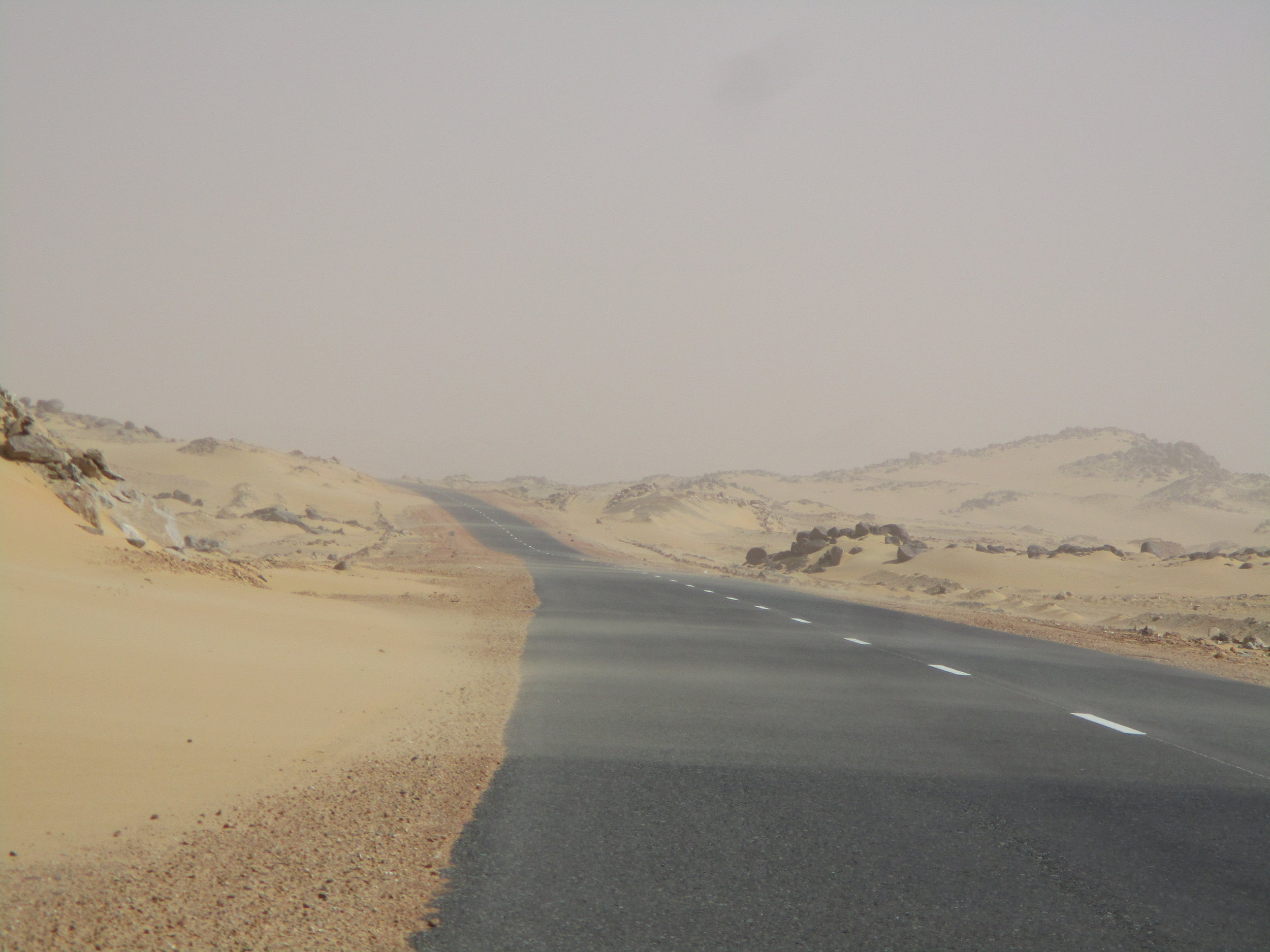 Here comes the sand storm.