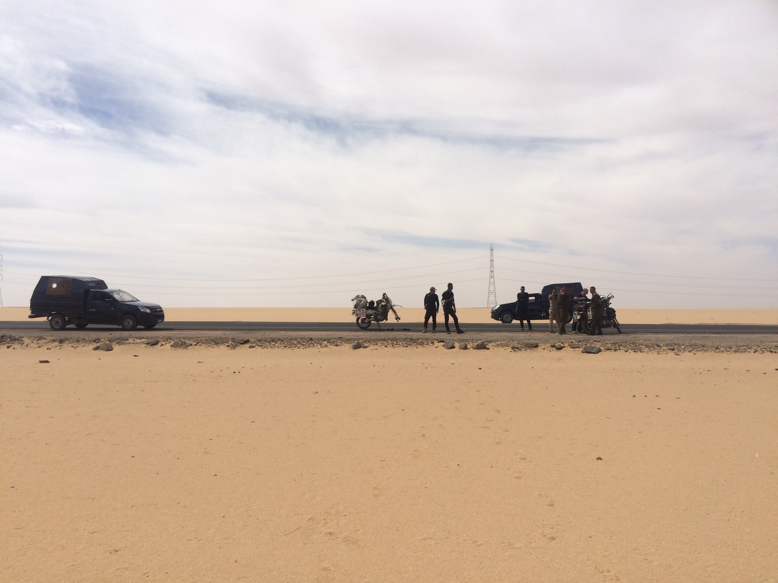 Now we've had flats in the Kalahari and the Sahara