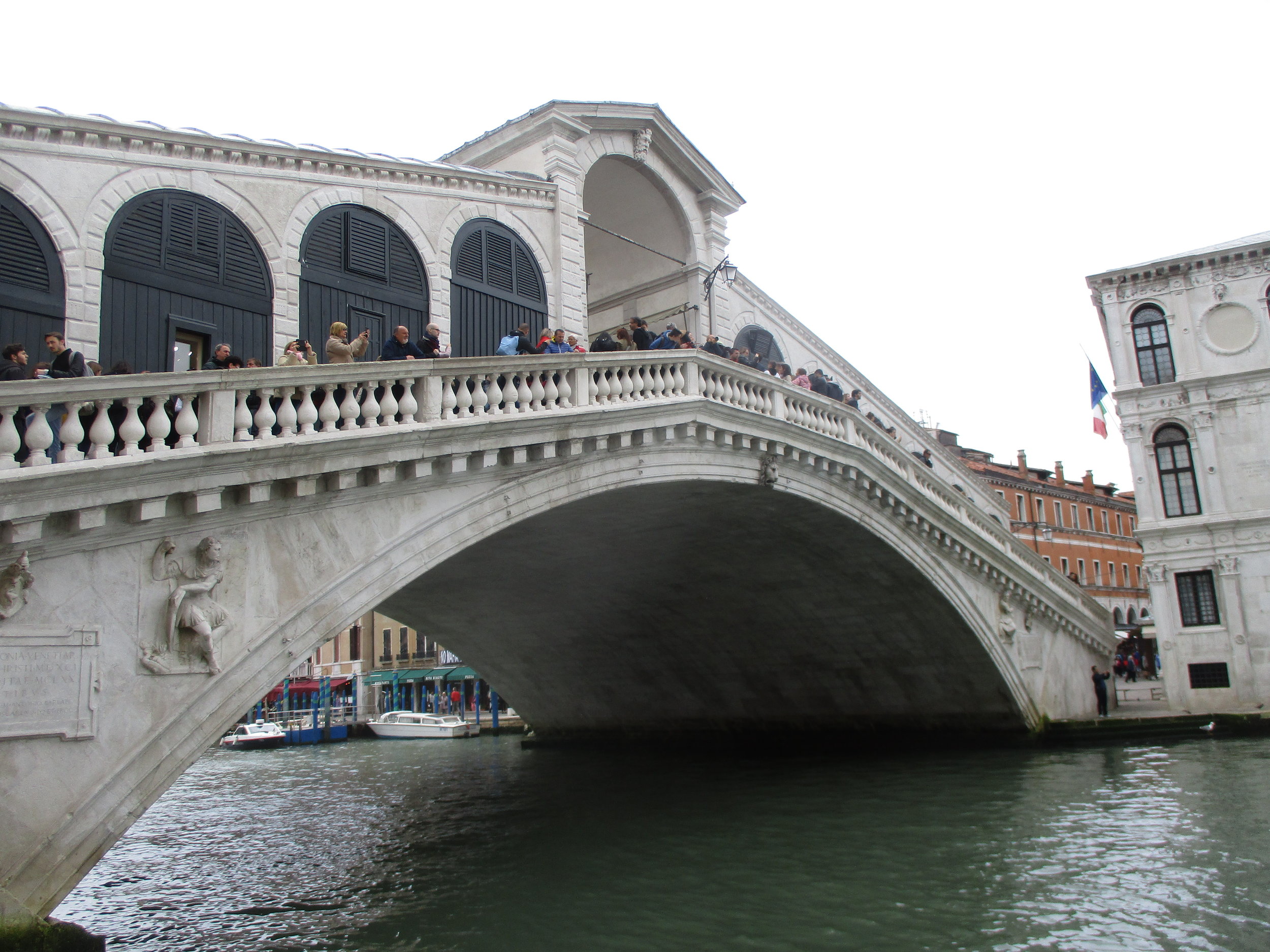 The Rialto bridge, Venice
