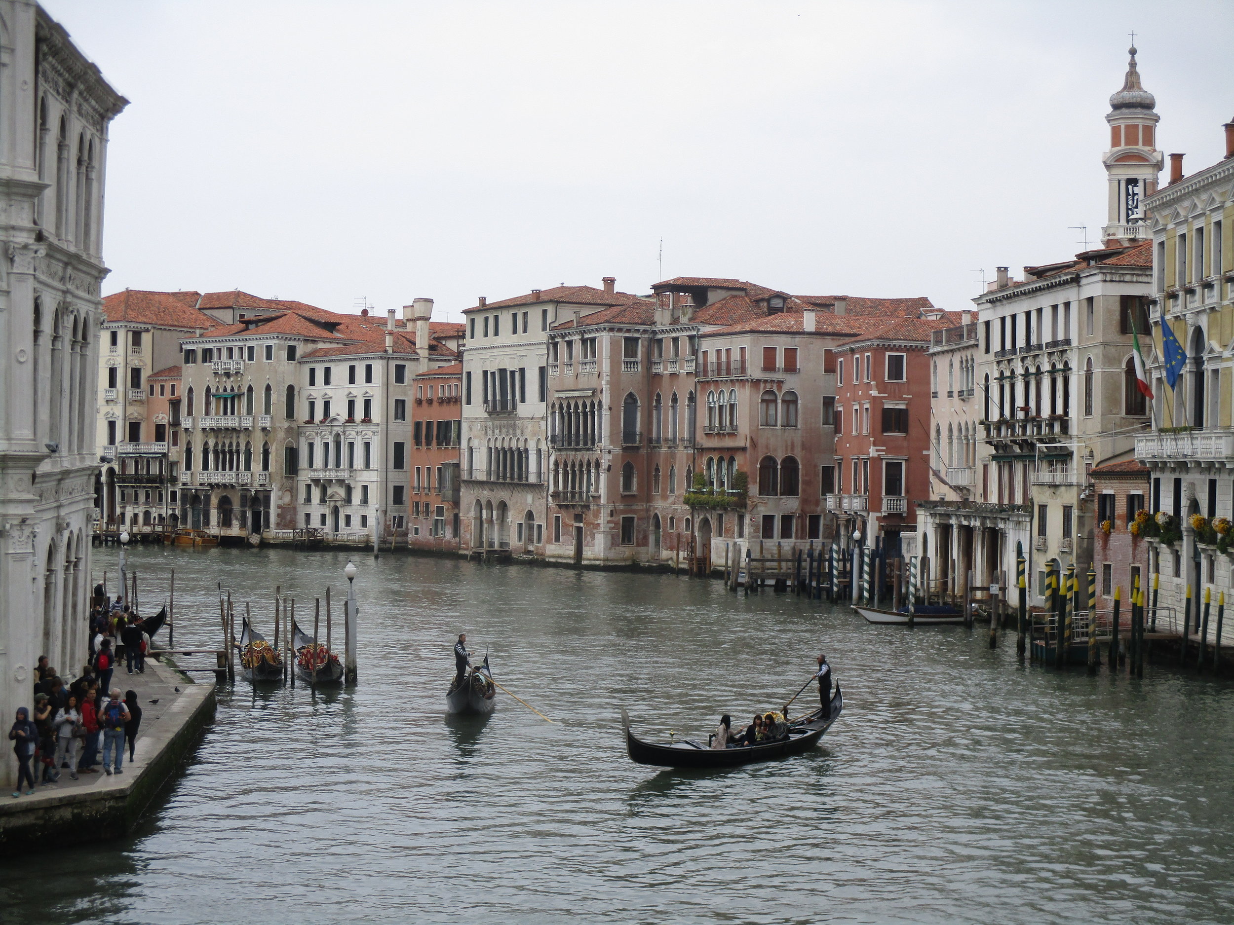 Gondolas just €80 a ride, we gave it a miss