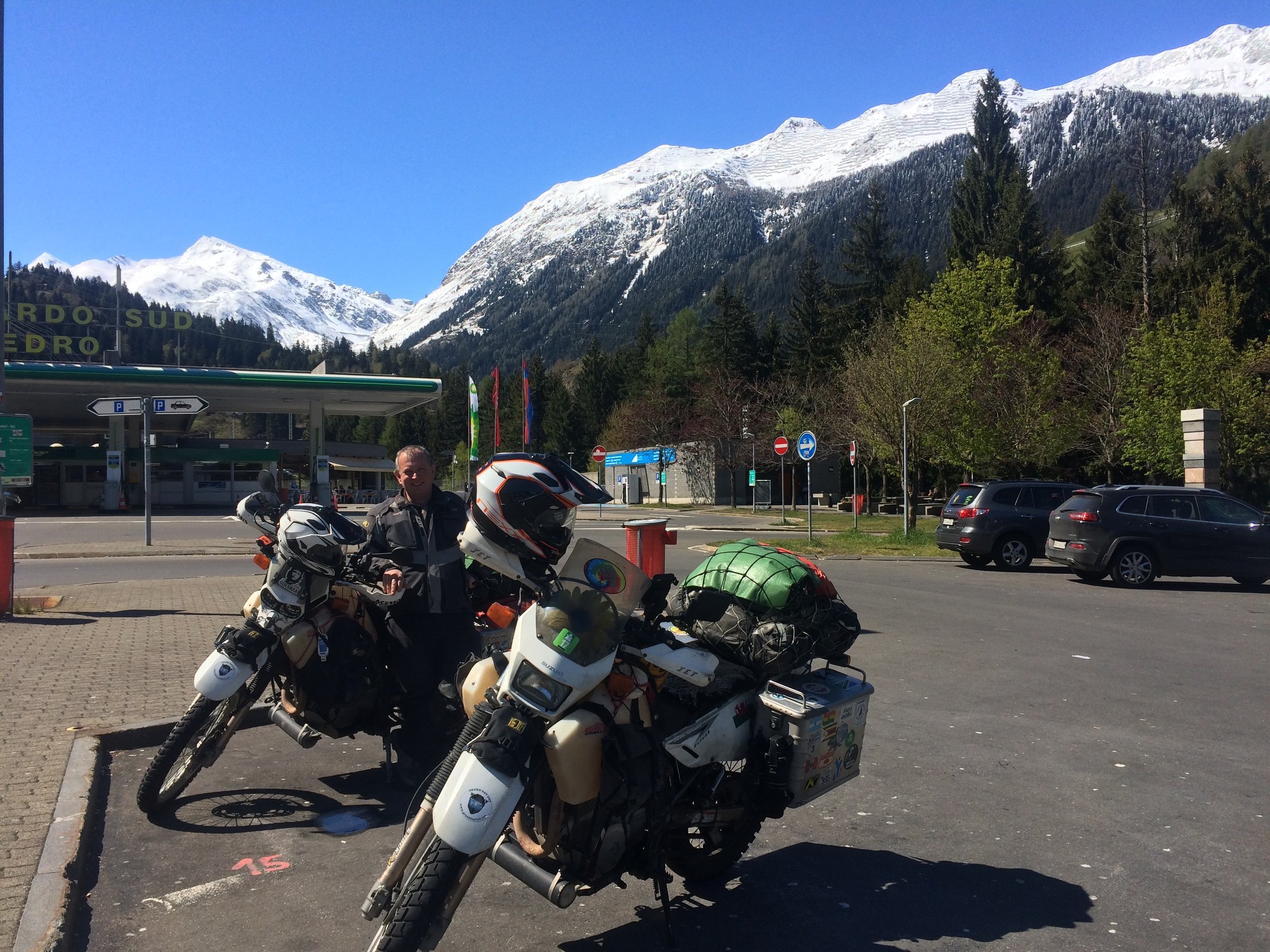 After the Gotthard tunnel, in Switzerland