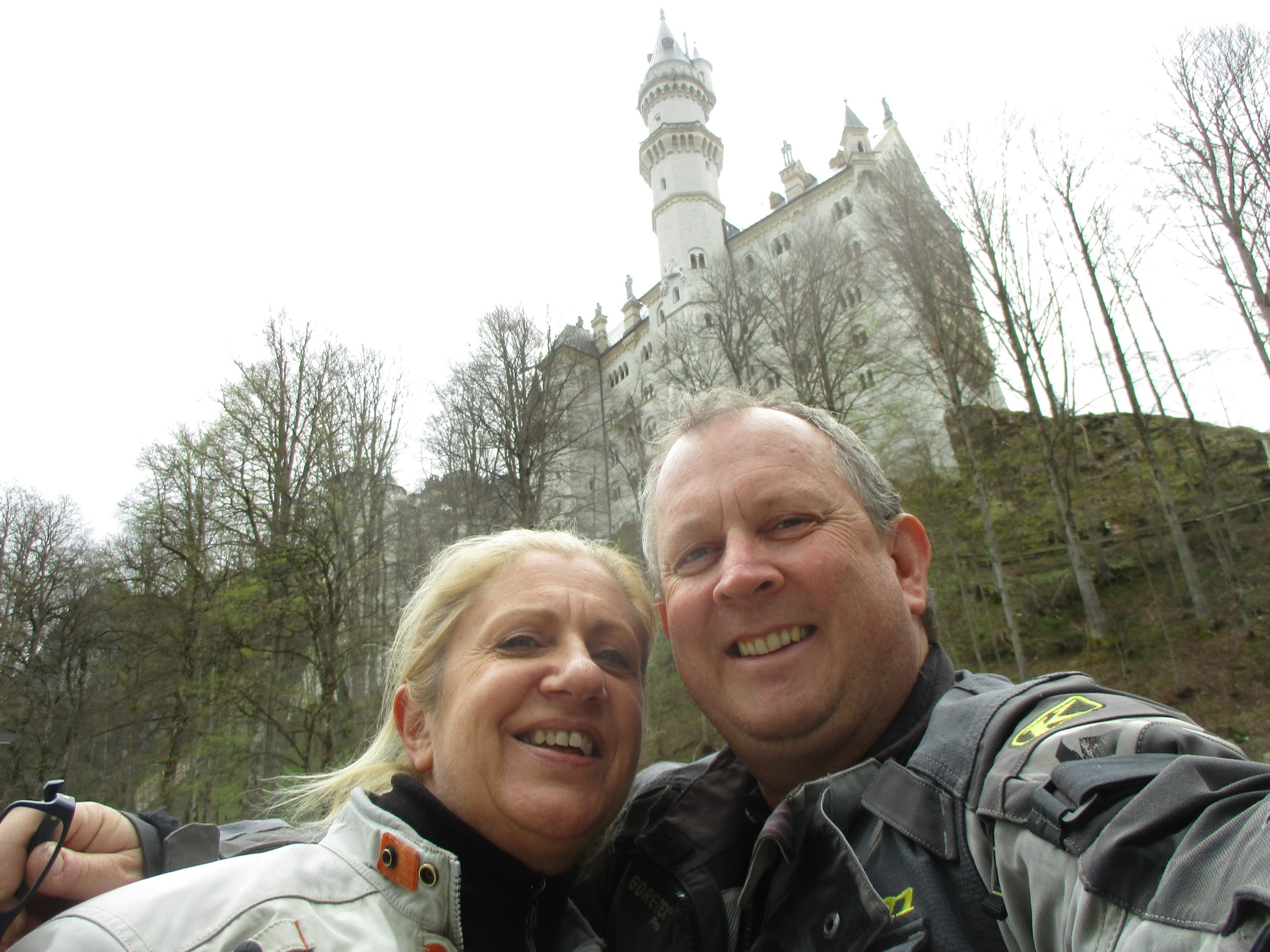 A selfie with Neuschwanstein