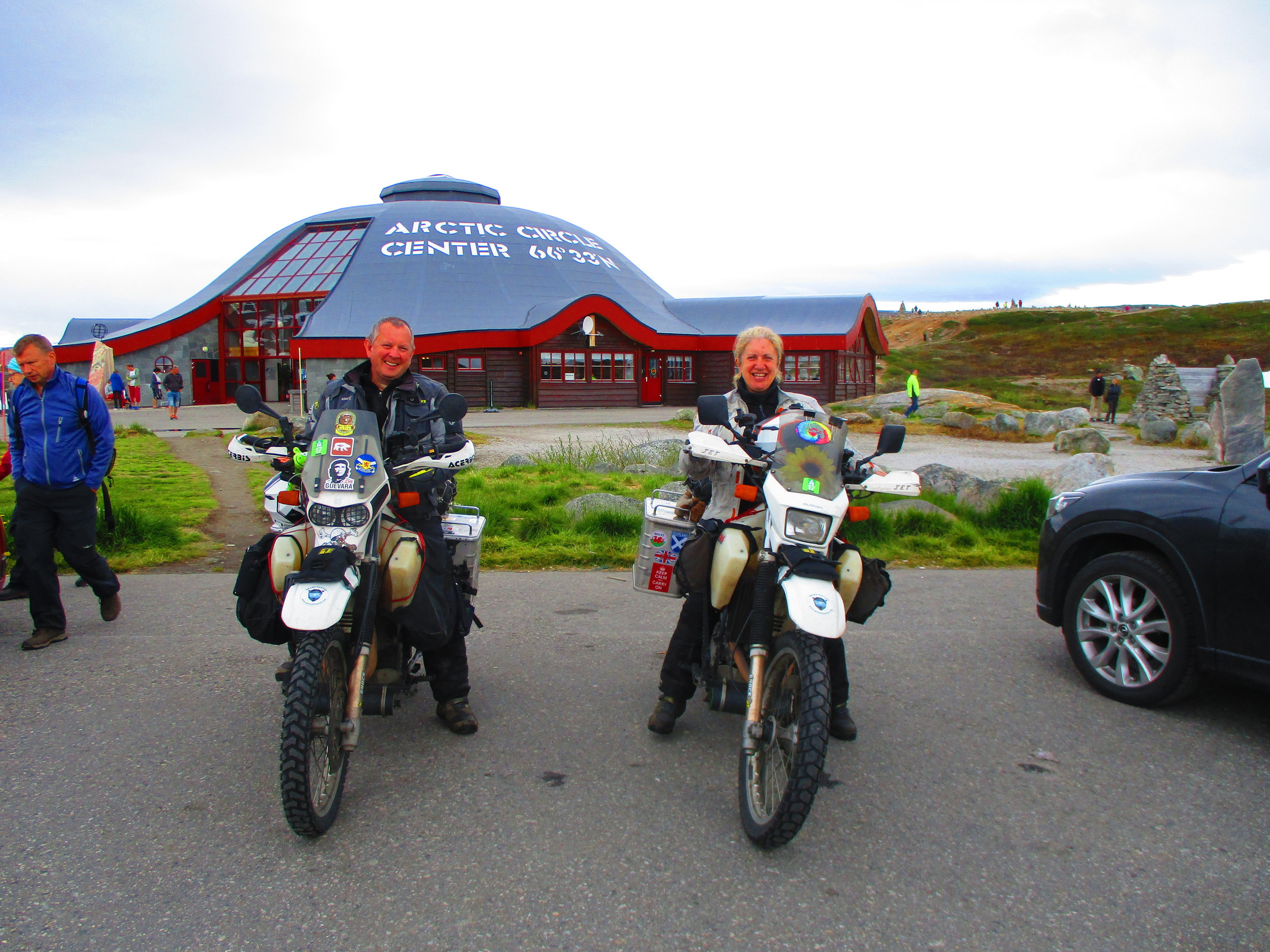 Arctic Circle line in Norway