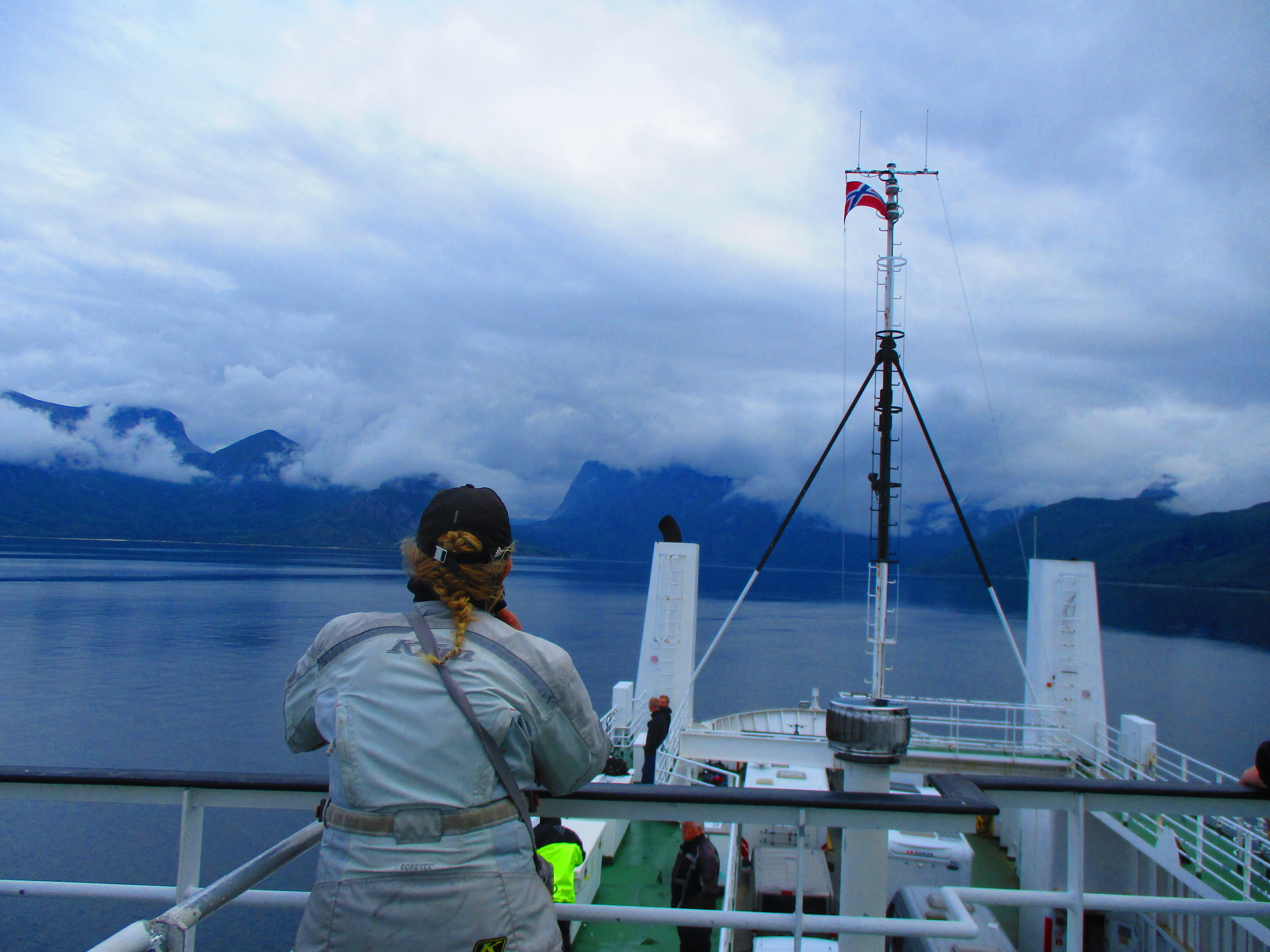 Ferry crossing from Bognes 