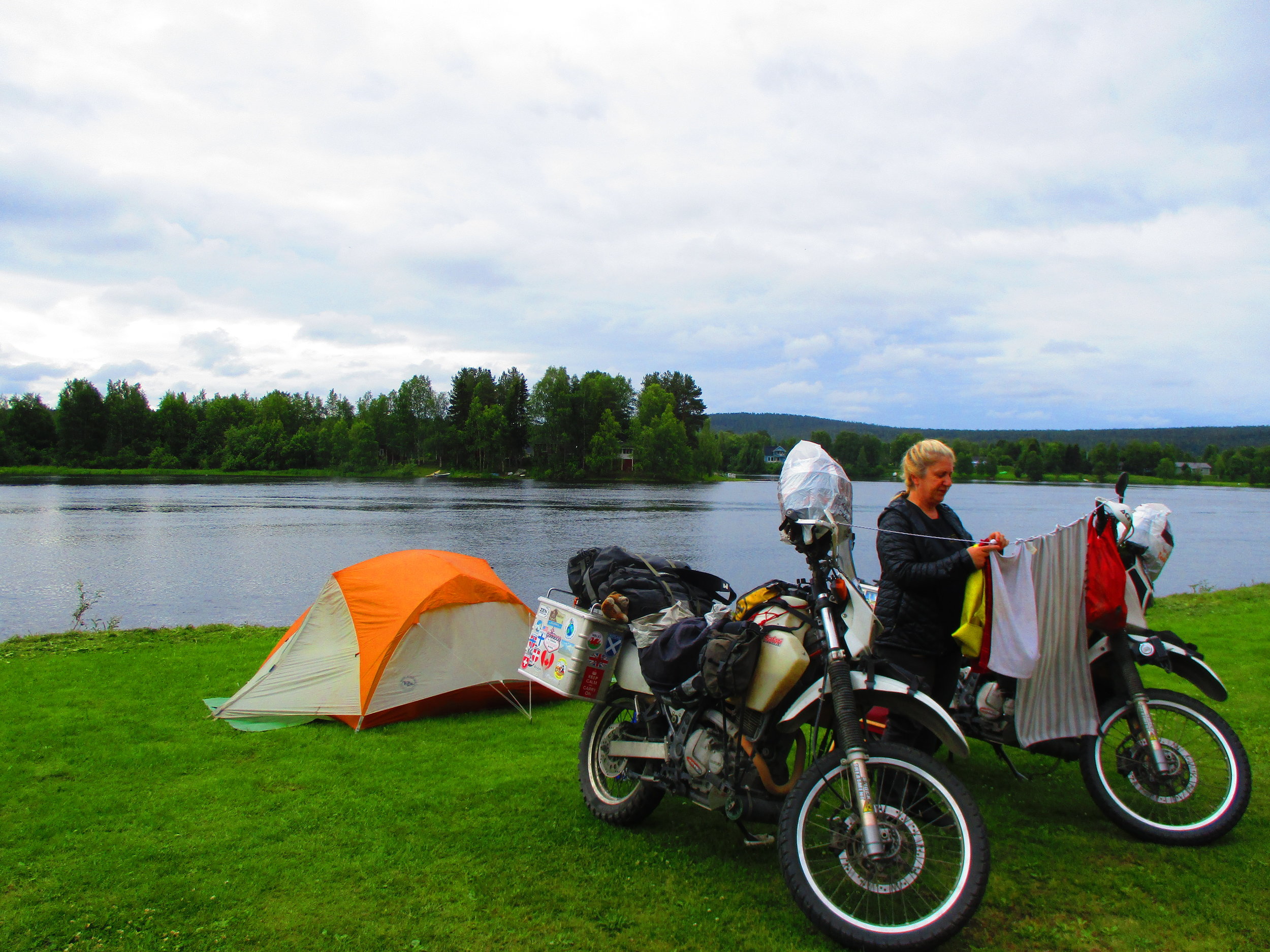 Camping in Finland