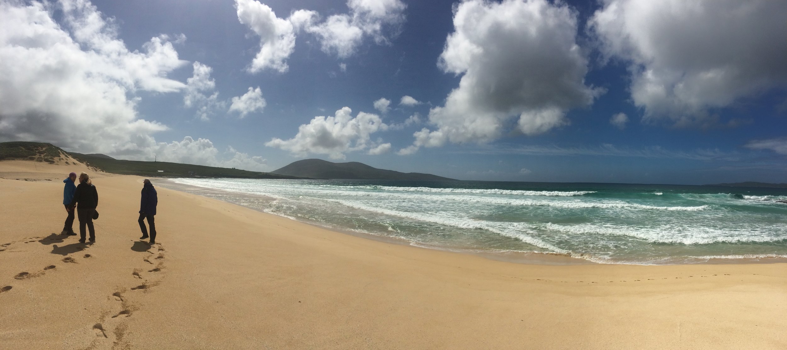 Beach at Borve on Isle of Harris, Outer Hebrides