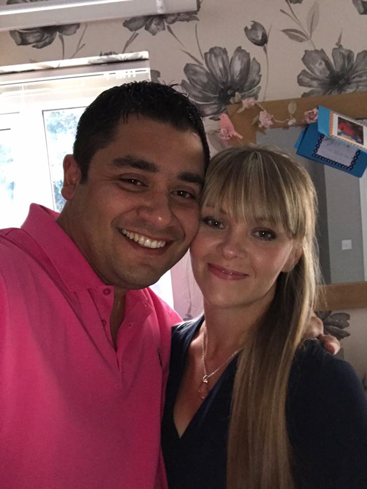 Nephew Andrew and wife Kim