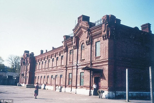 The former infirmary and later prison at Karosta, Latvia
