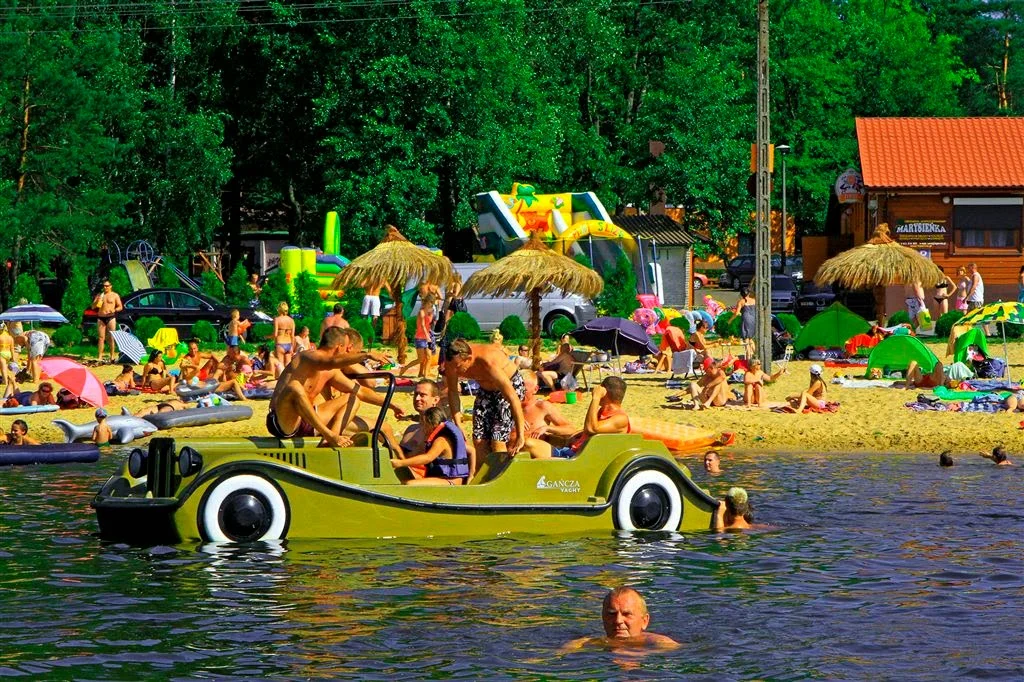 Campsite at Przysucha, Poland