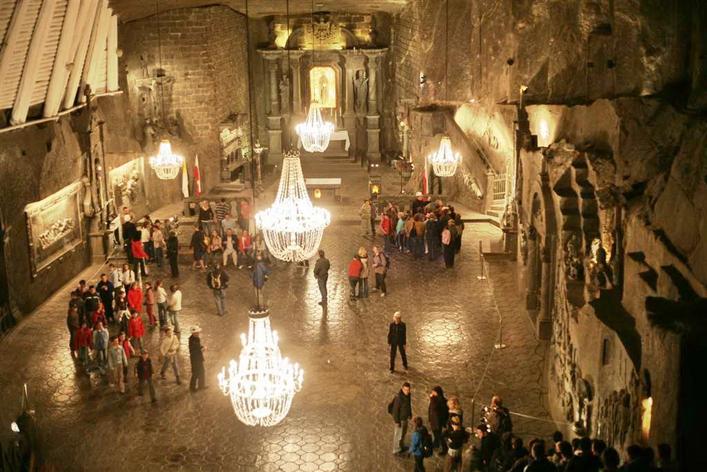 Chapel in the Salt mine. Image courtesy of Wiki since it's better than any I could take.