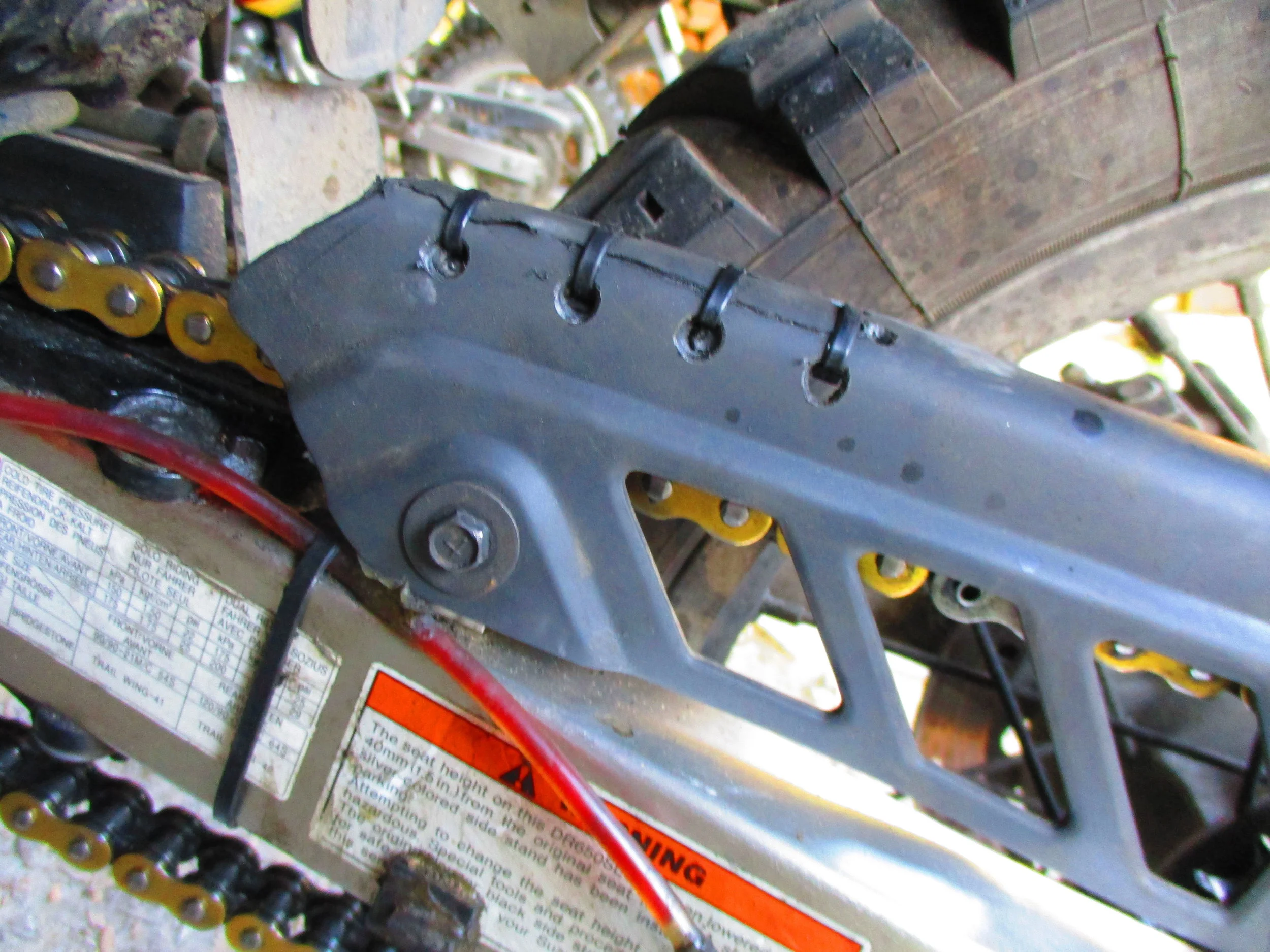 Repaired "Franken-guard"