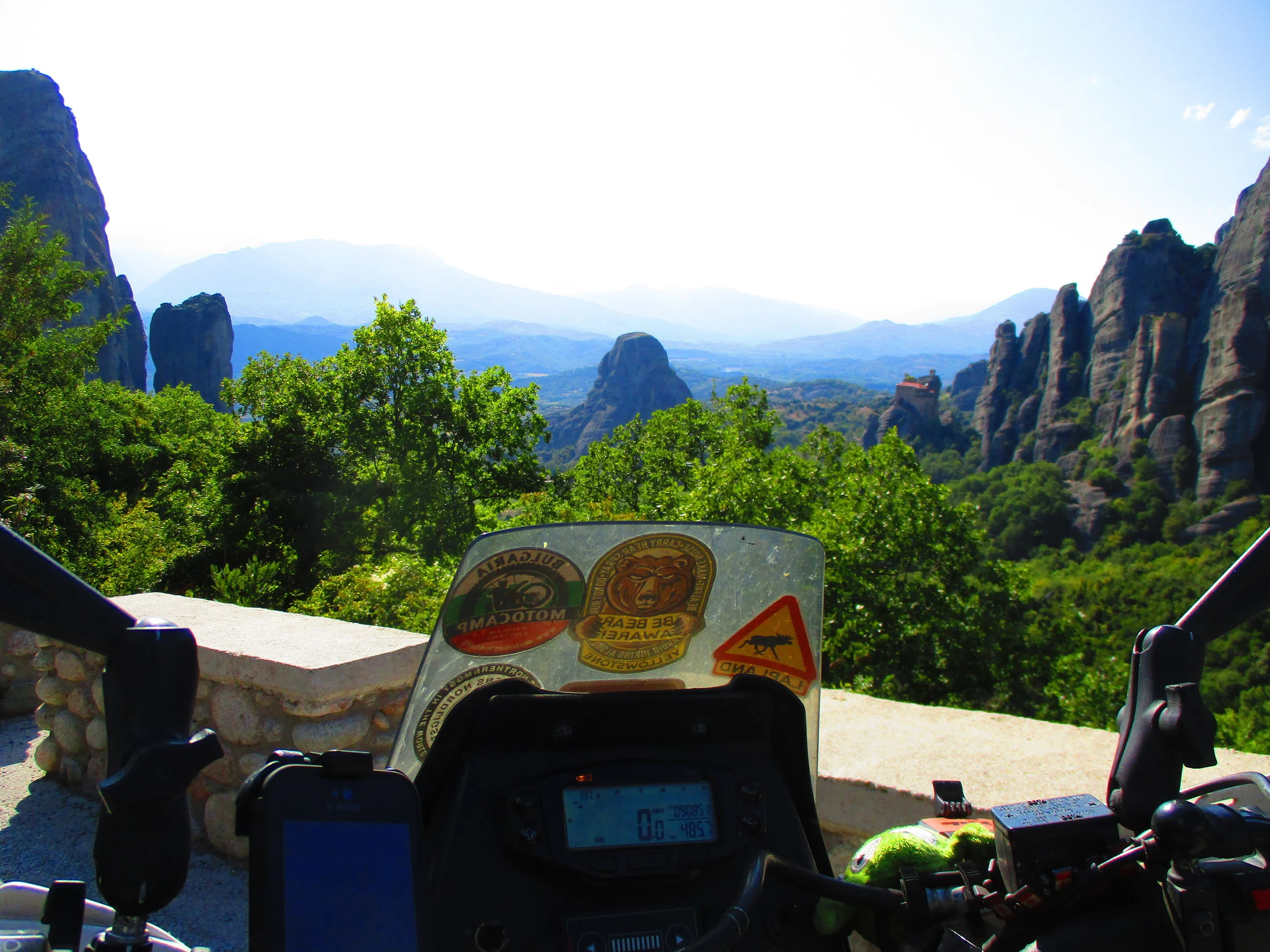 A view over Meteora